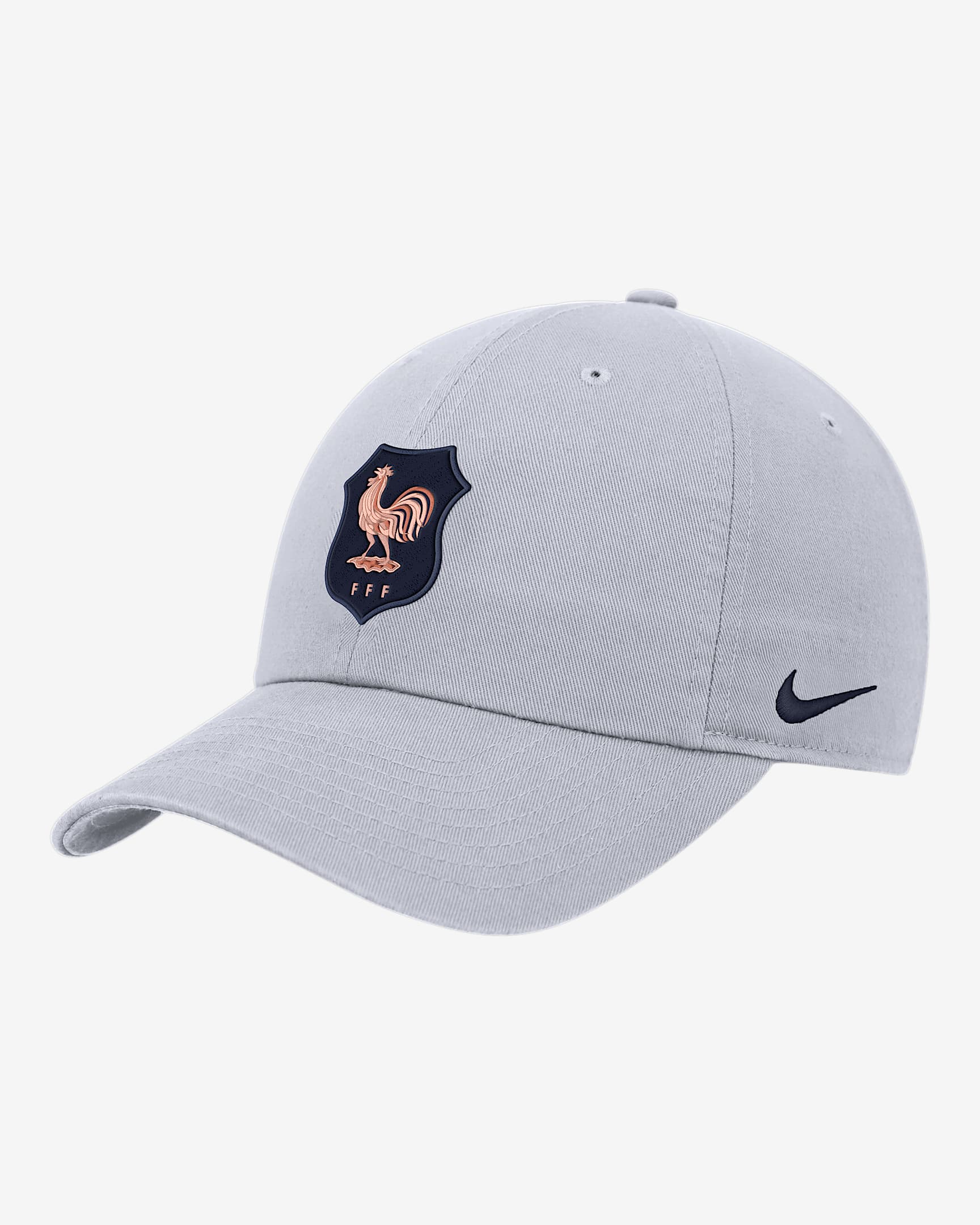 FFF Club Nike Soccer Adjustable Cap - White
