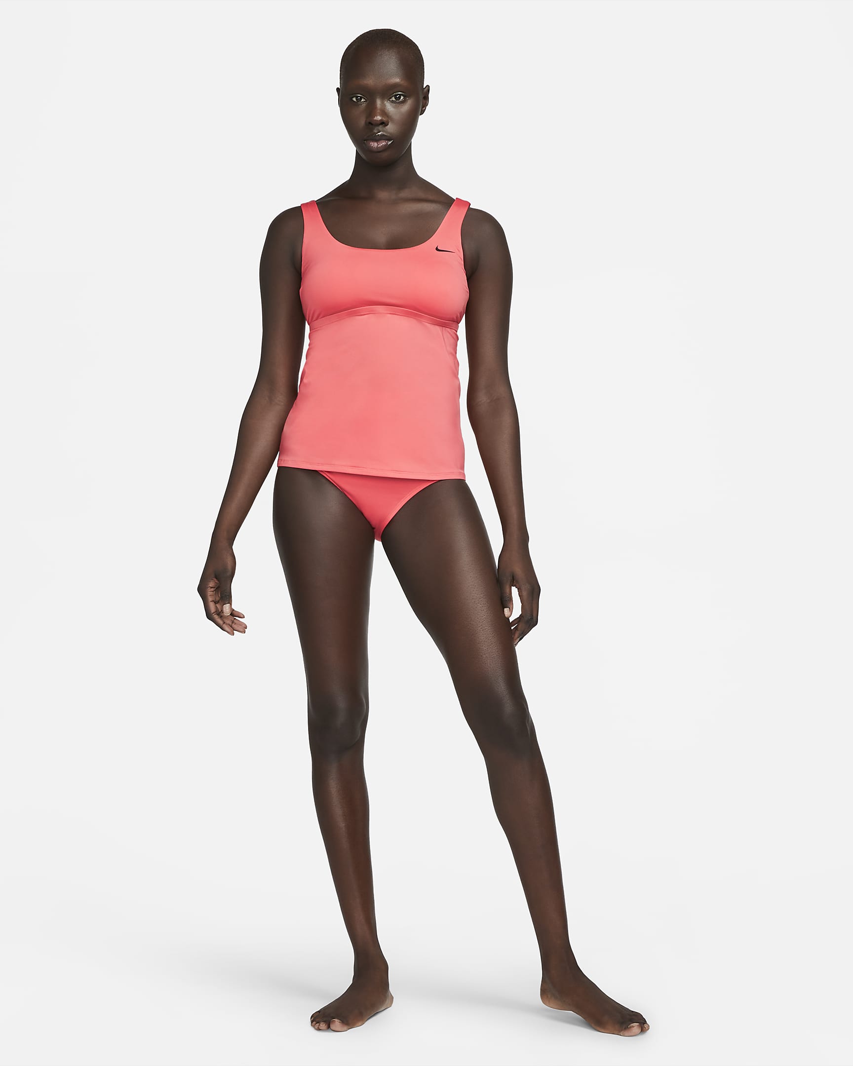 Nike Essential Women's High-Waisted Swim Bottoms - Sea Coral