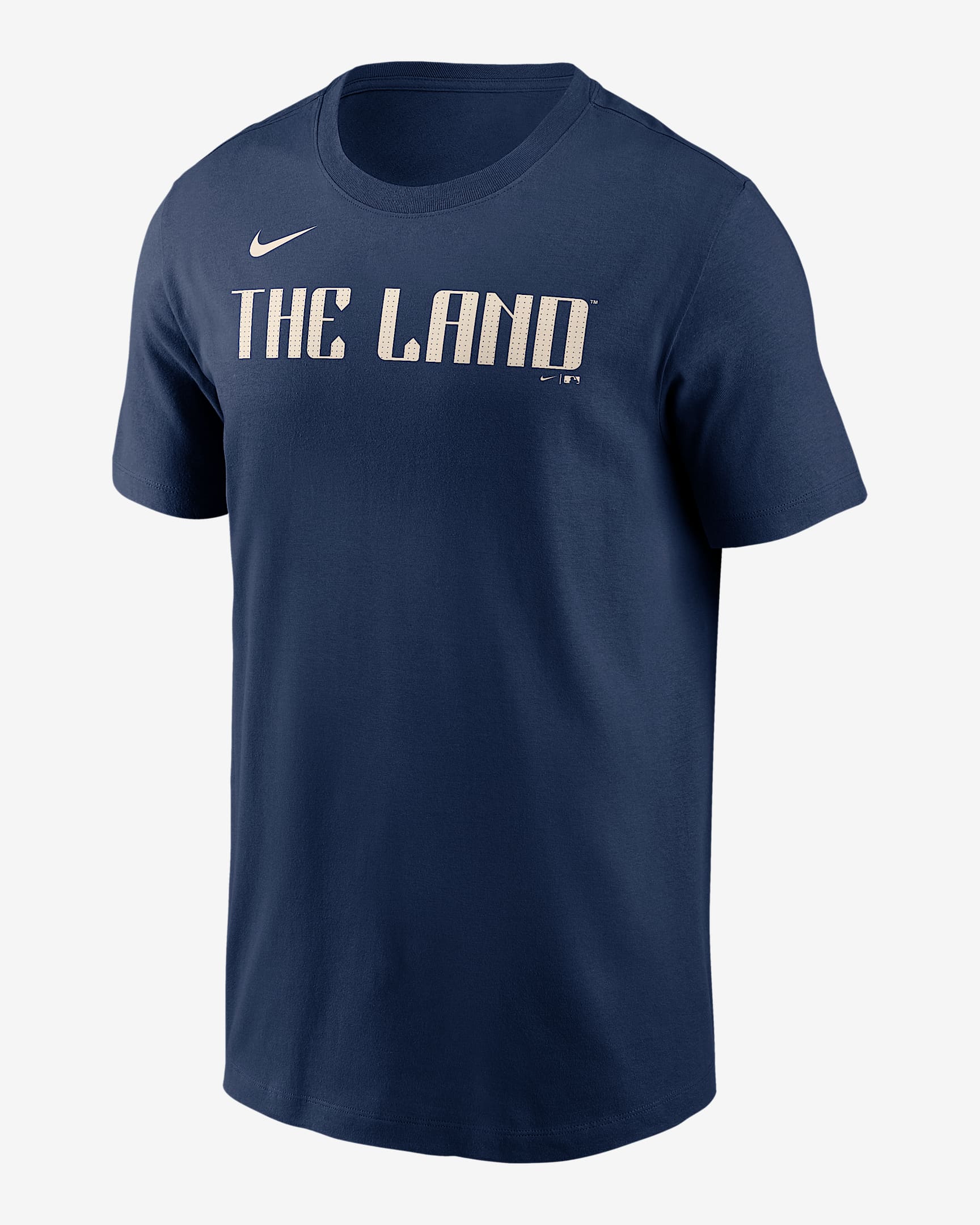 Cleveland Guardians City Connect Wordmark Men's Nike MLB T-Shirt - Navy