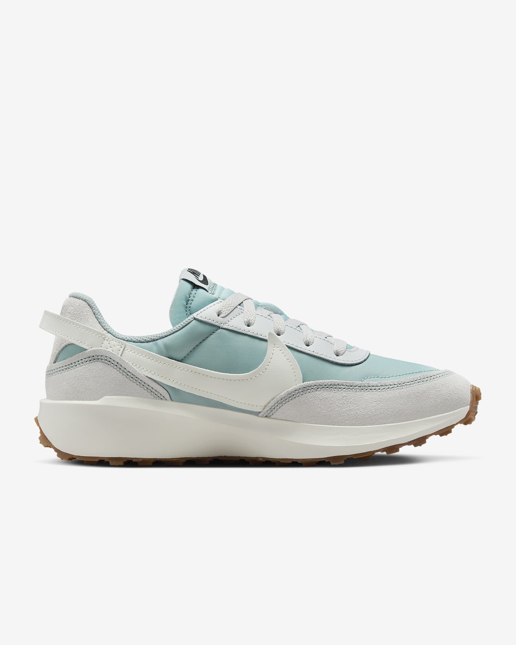 Tenis para mujer Nike Waffle Debut - Piedra pómez claro/Polvo fotón/Marrón medio goma/Vela