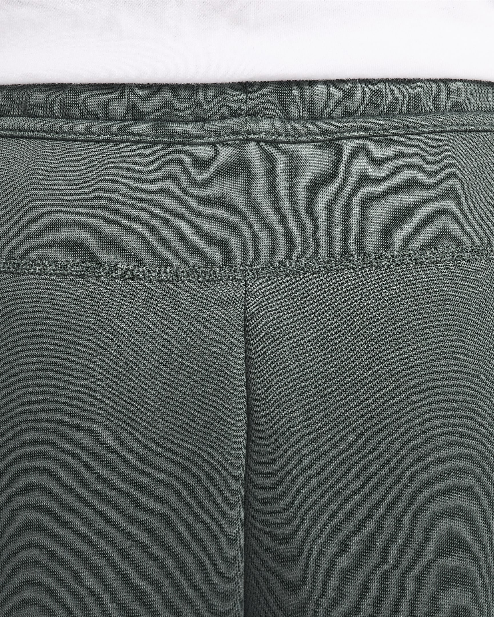 Calções Nike Sportswear Tech Fleece para homem - Verde Vintage/Preto