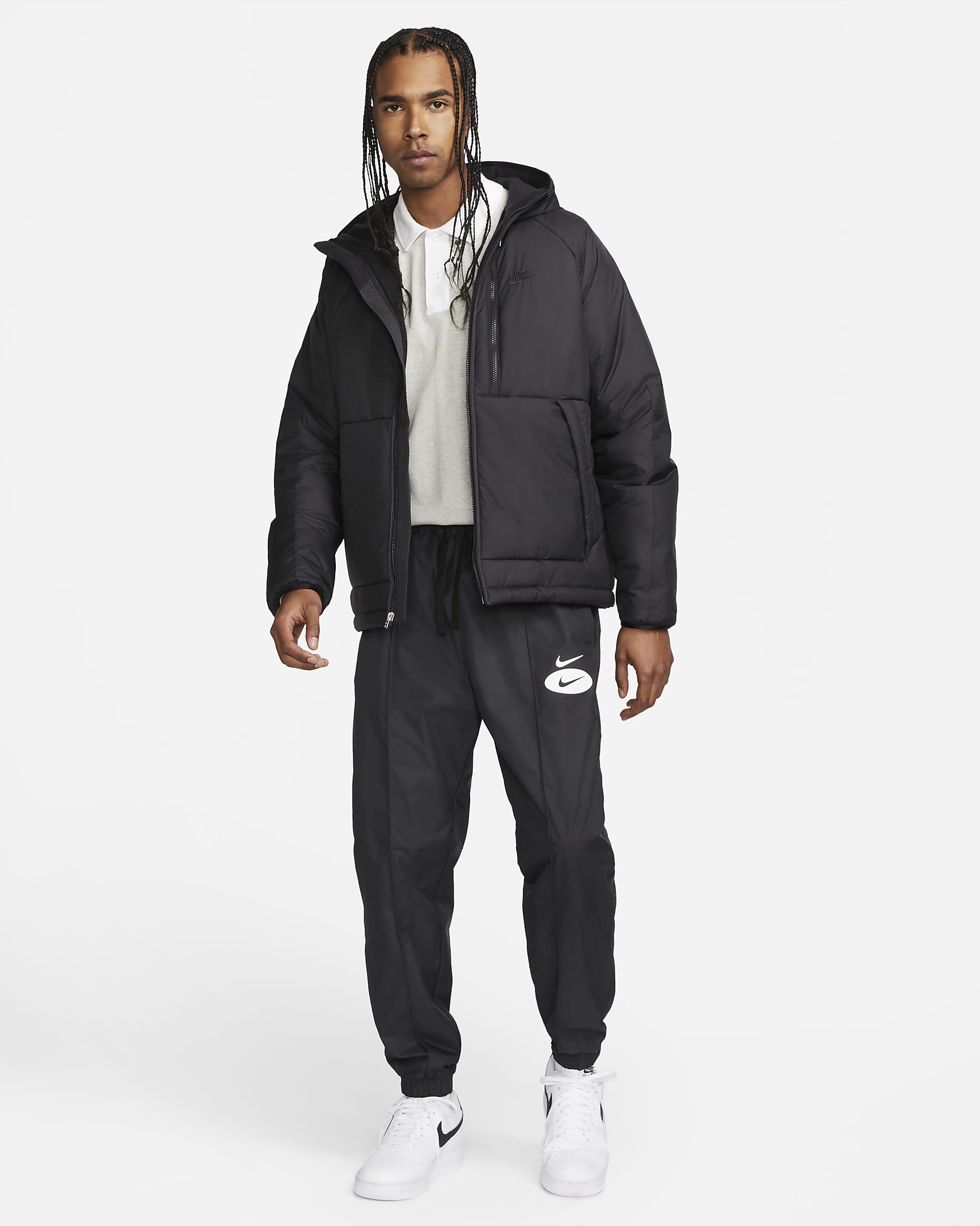 Nike Sportswear Therma-FIT Legacy Men's Hooded Jacket. Nike LU