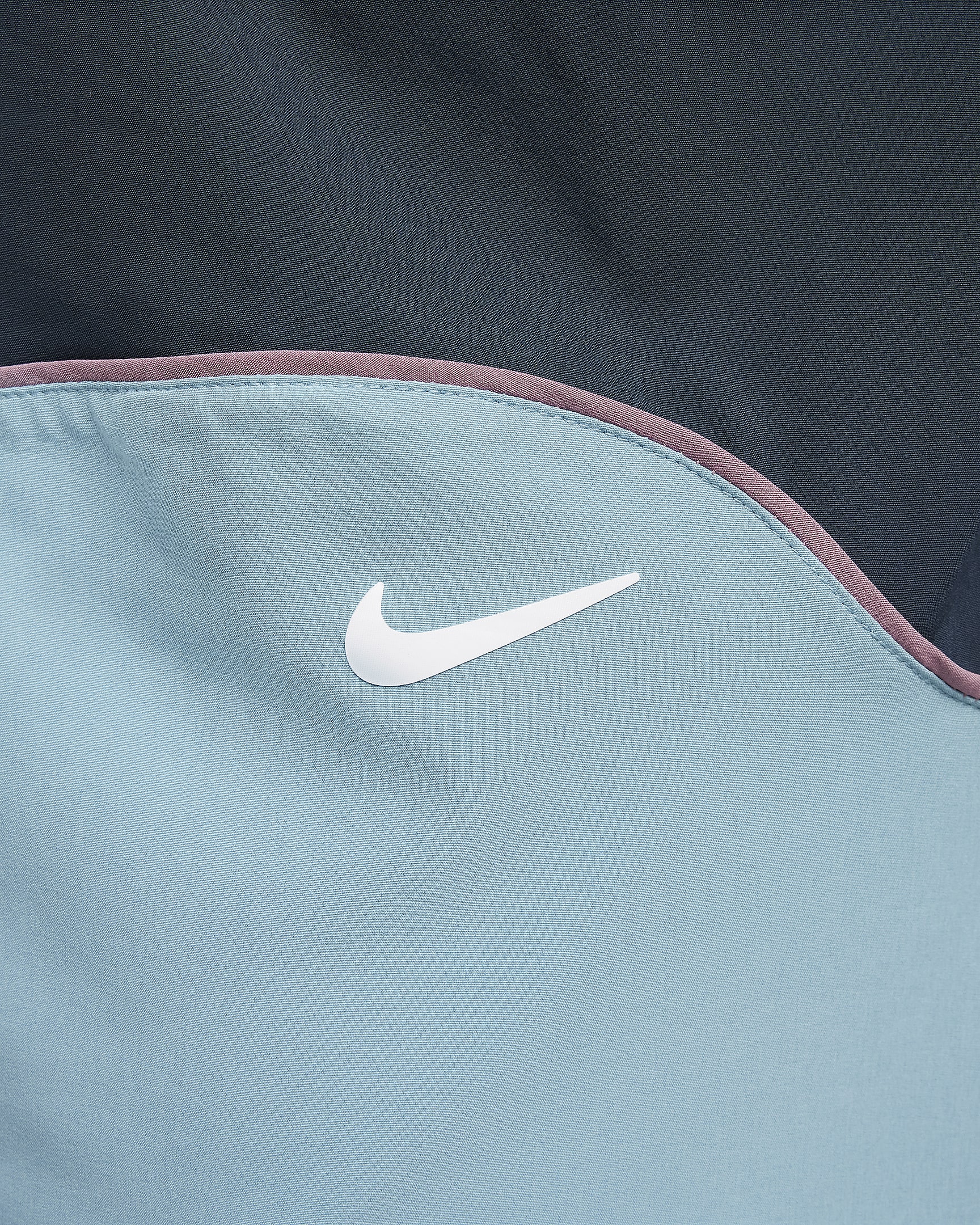 Veste de tennis Dri-FIT NikeCourt Advantage pour homme - Armory Navy/Denim Turquoise/Burgundy Crush/Blanc