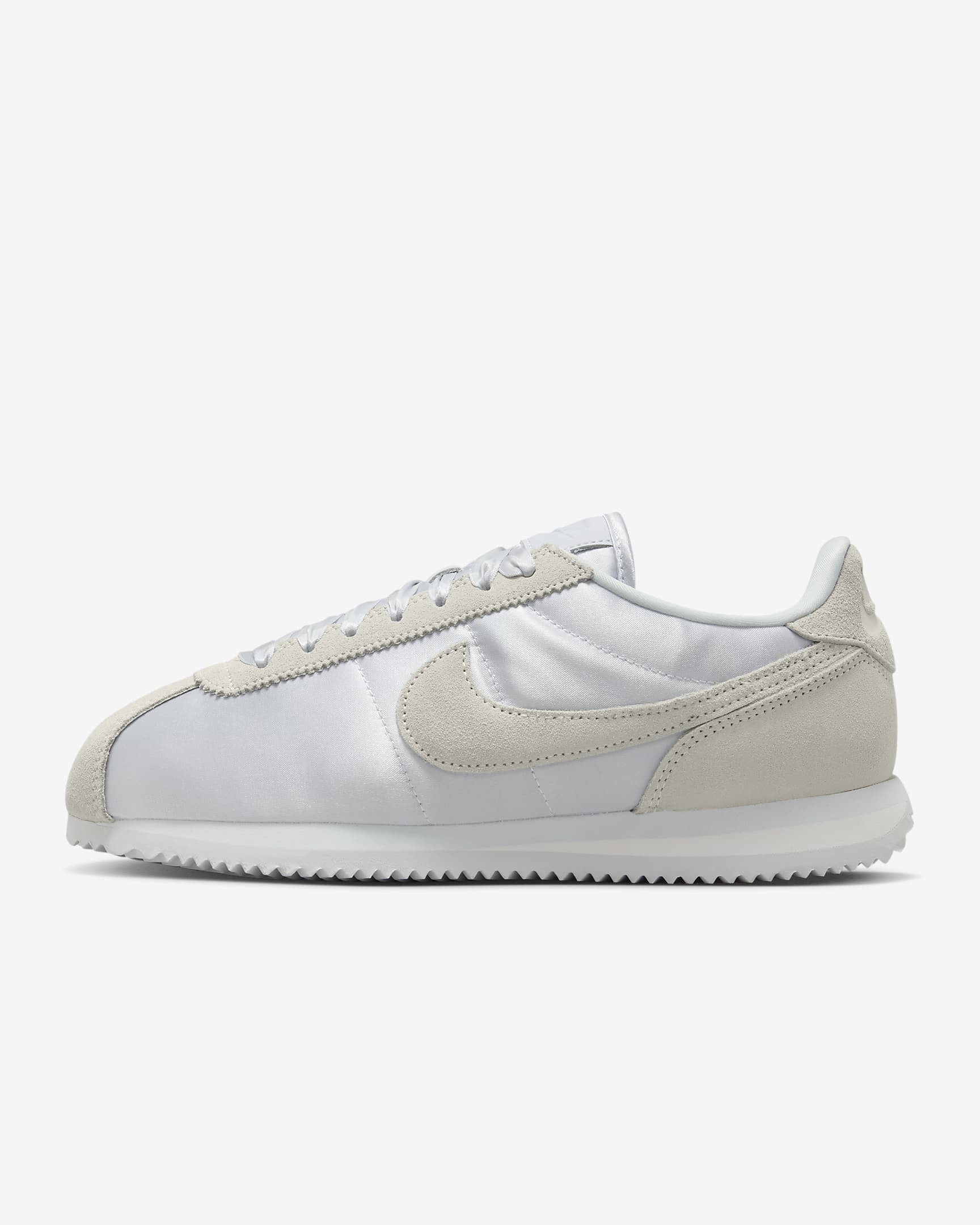 Nike Cortez Textile Women's Shoes - Pure Platinum/Platinum Tint/Pure Platinum