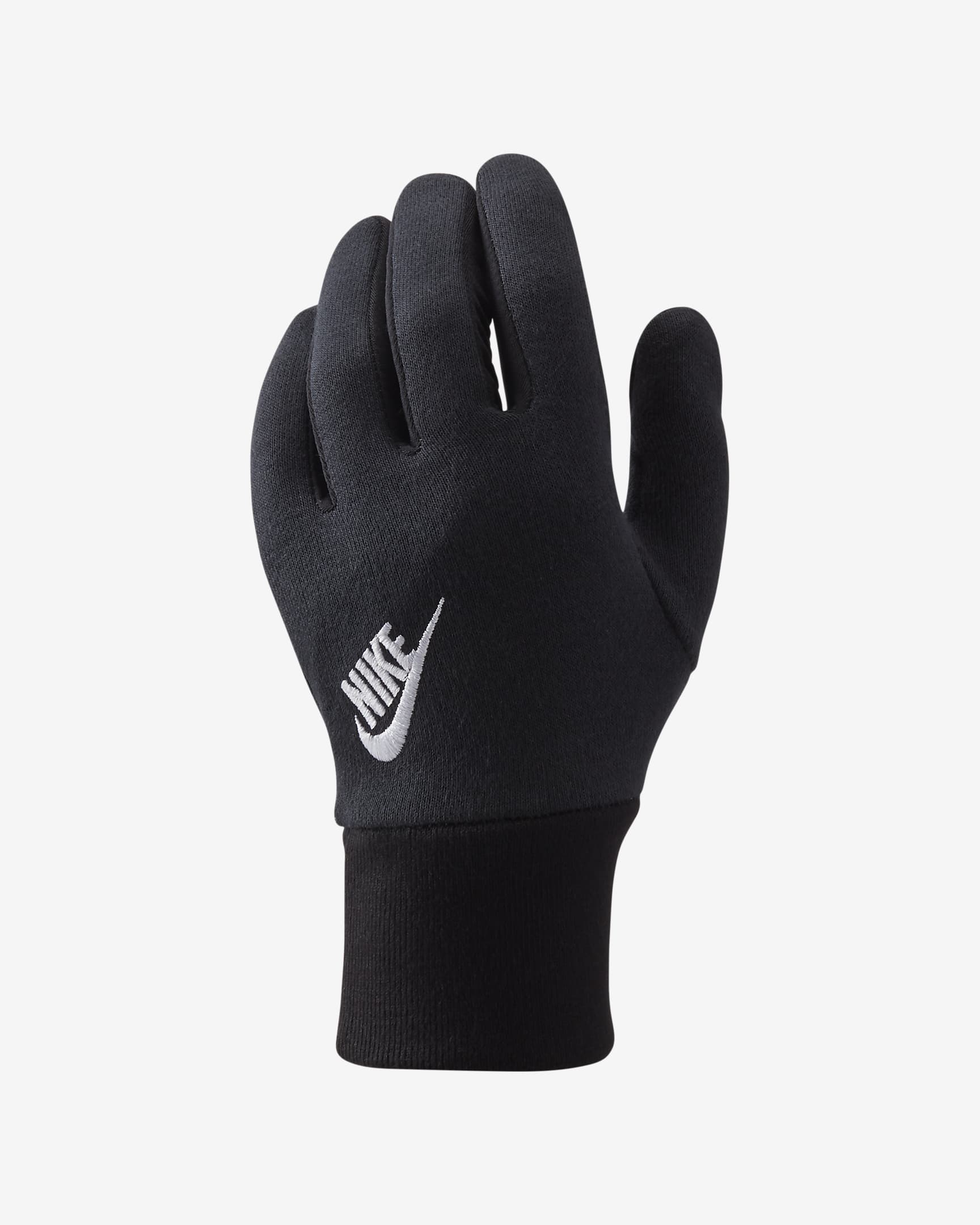 Nike Club Fleece Gloves - Black/Black/White