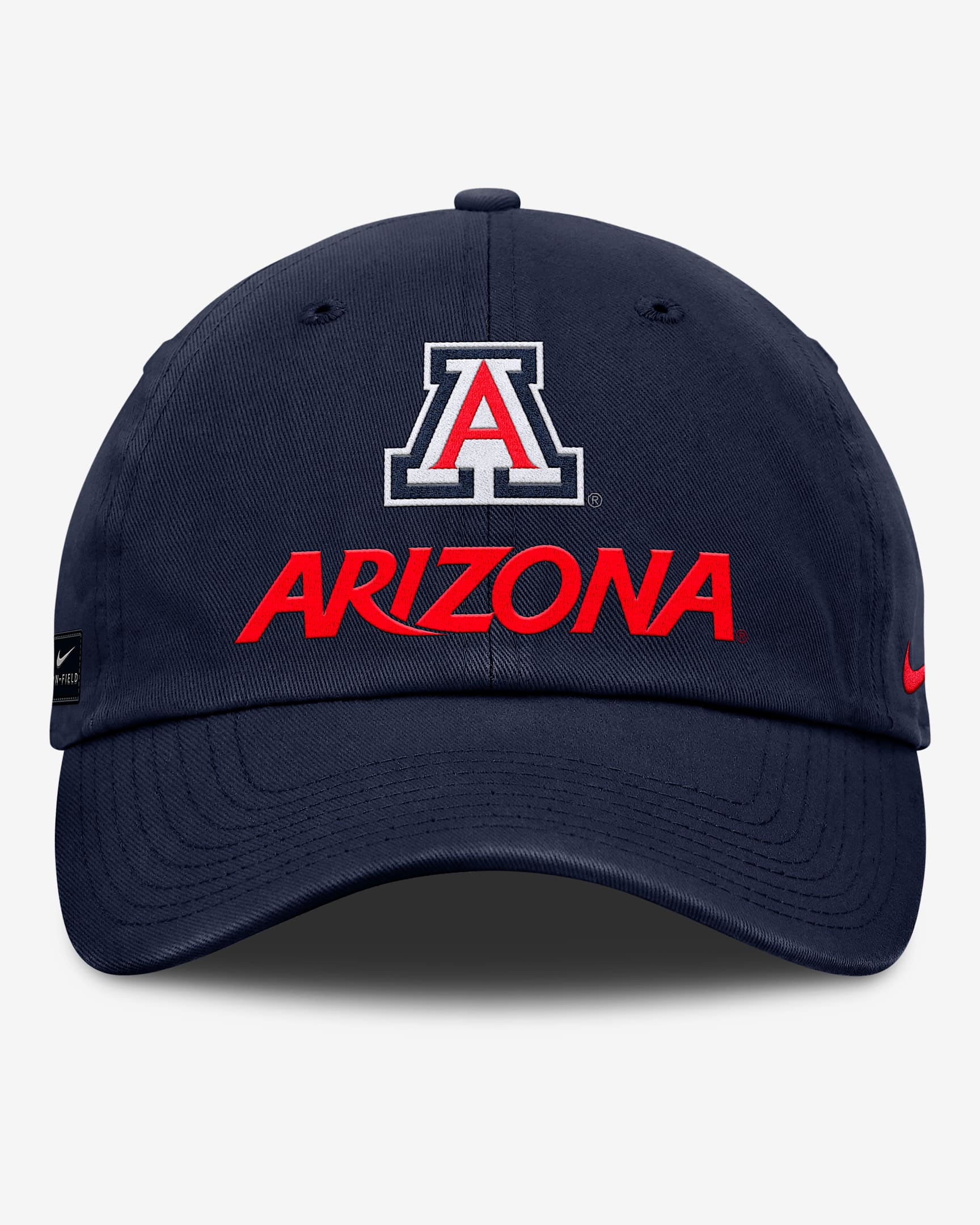 Arizona Sideline Club Gameday Men's Nike College Adjustable Hat - Navy