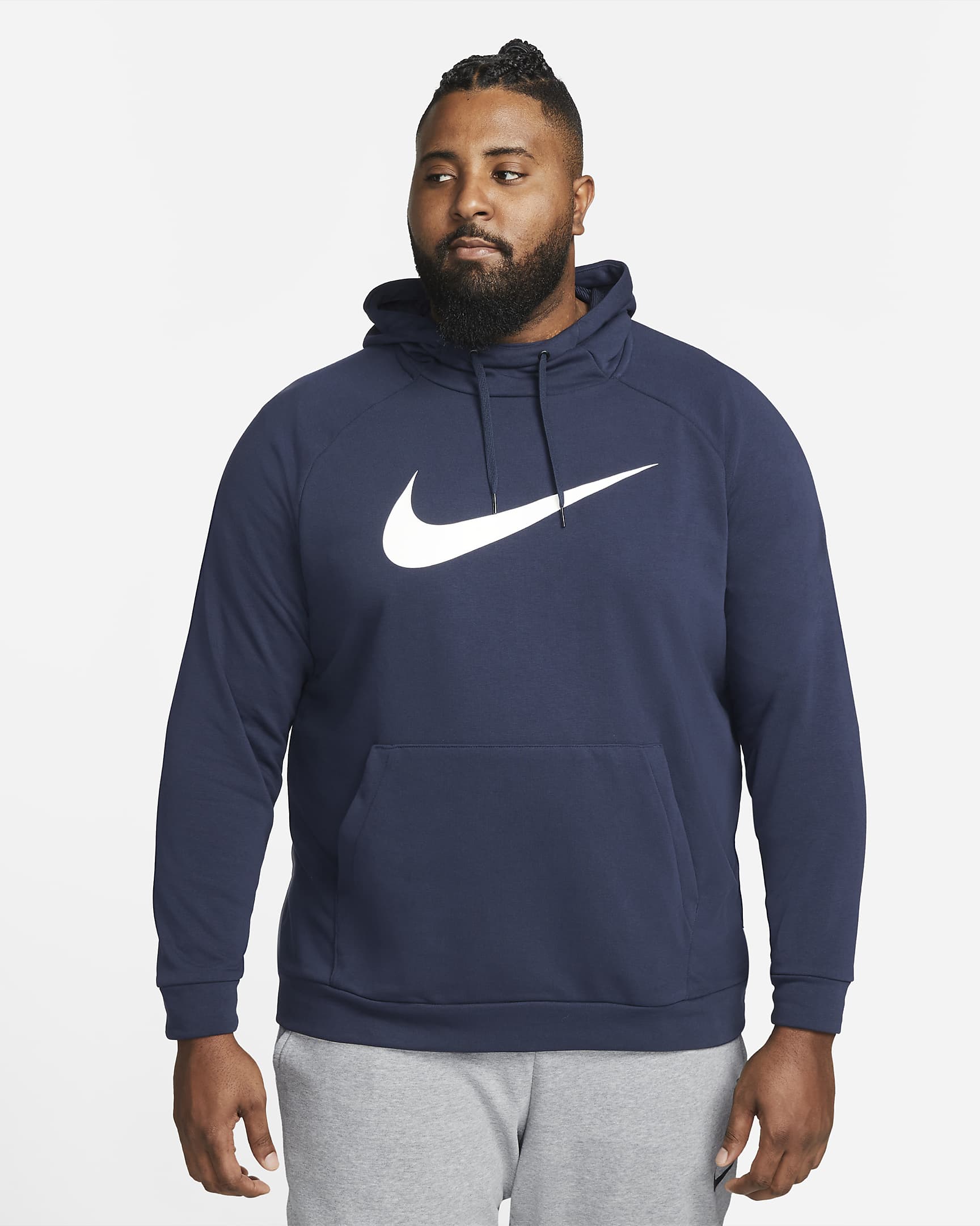 Nike Dry Graphic Men's Dri-FIT Hooded Fitness Pullover Hoodie. Nike UK