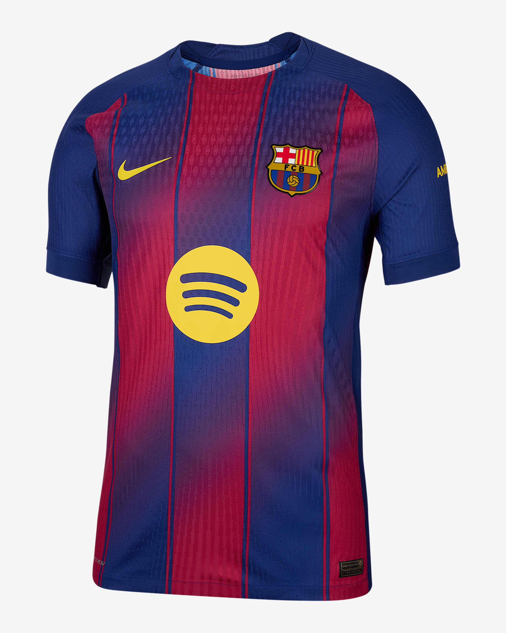 FC Barcelona 2025/26 Match Home Nike Dri-FIT ADV Authentic-fodboldtrøje til mænd - Deep Royal Blue/Deep Royal Blue/Noble Red/Midwest Gold