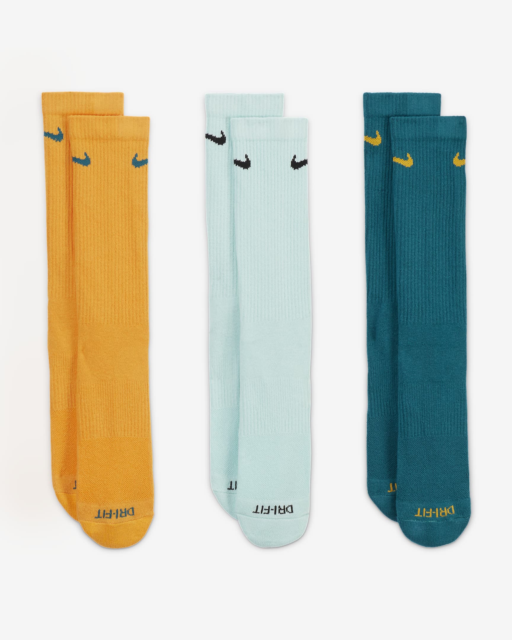 Nike Everyday Plus Cushioned Training Crew Socks (3 Pairs). Nike PT