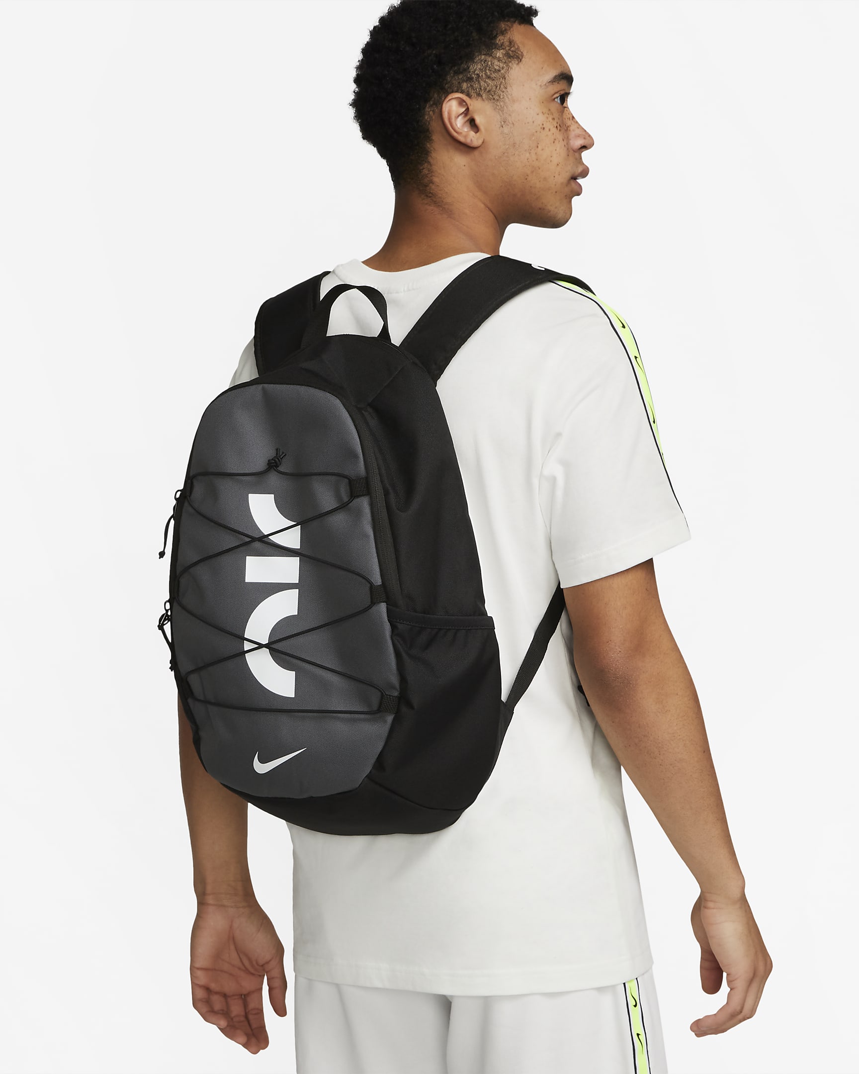 Nike Air Backpack (21L) - Black/Iron Grey/White