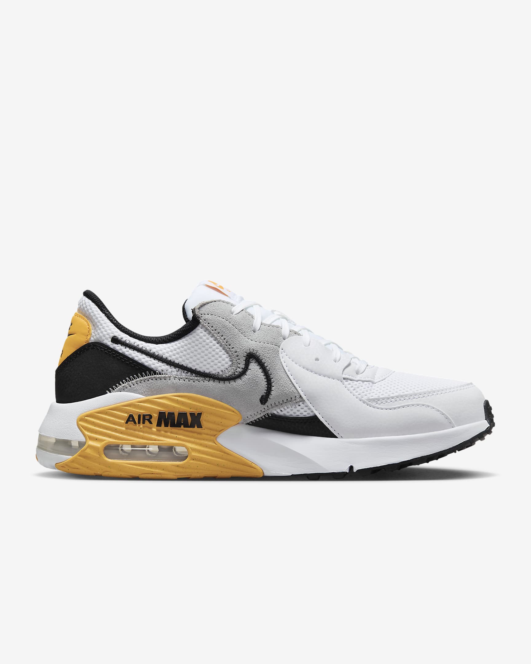 Nike Air Max Excee Men's Shoes - White/University Gold/Wolf Grey/Black