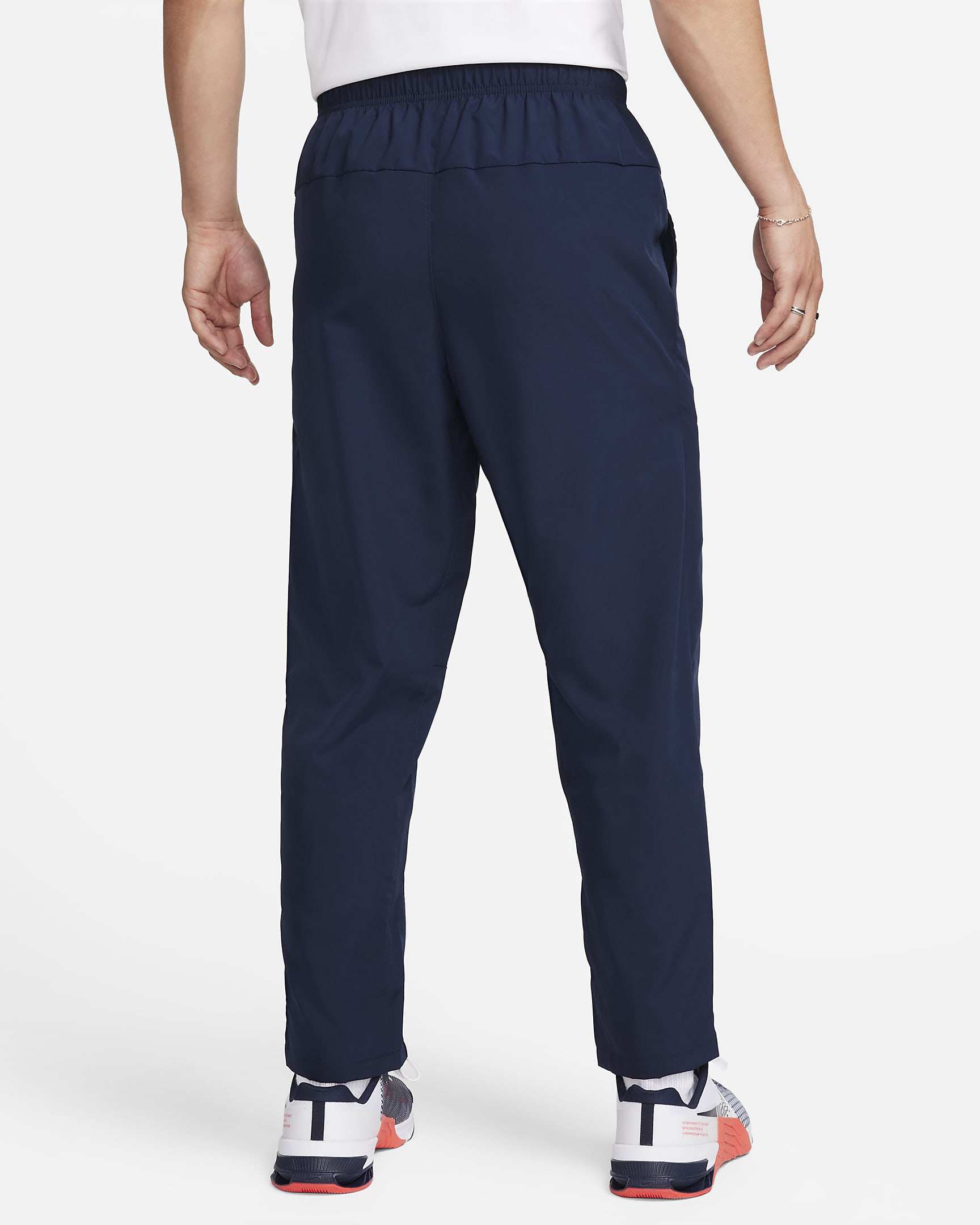 Nike Form Men's Dri-FIT Open-Hem Versatile Pants - Obsidian/Black