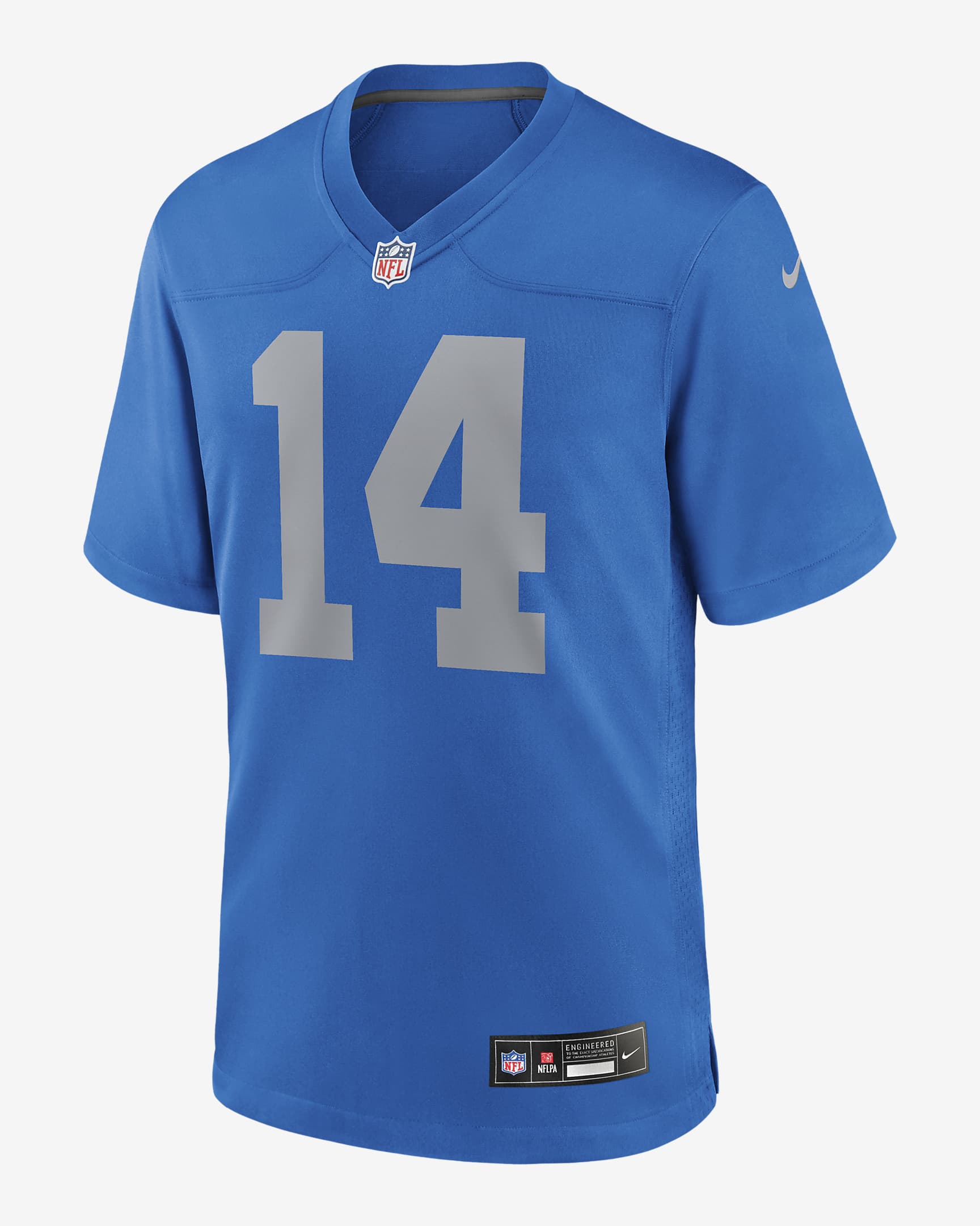 Amon-Ra St. Brown Detroit Lions Men's Nike NFL Game Football Jersey - Blue