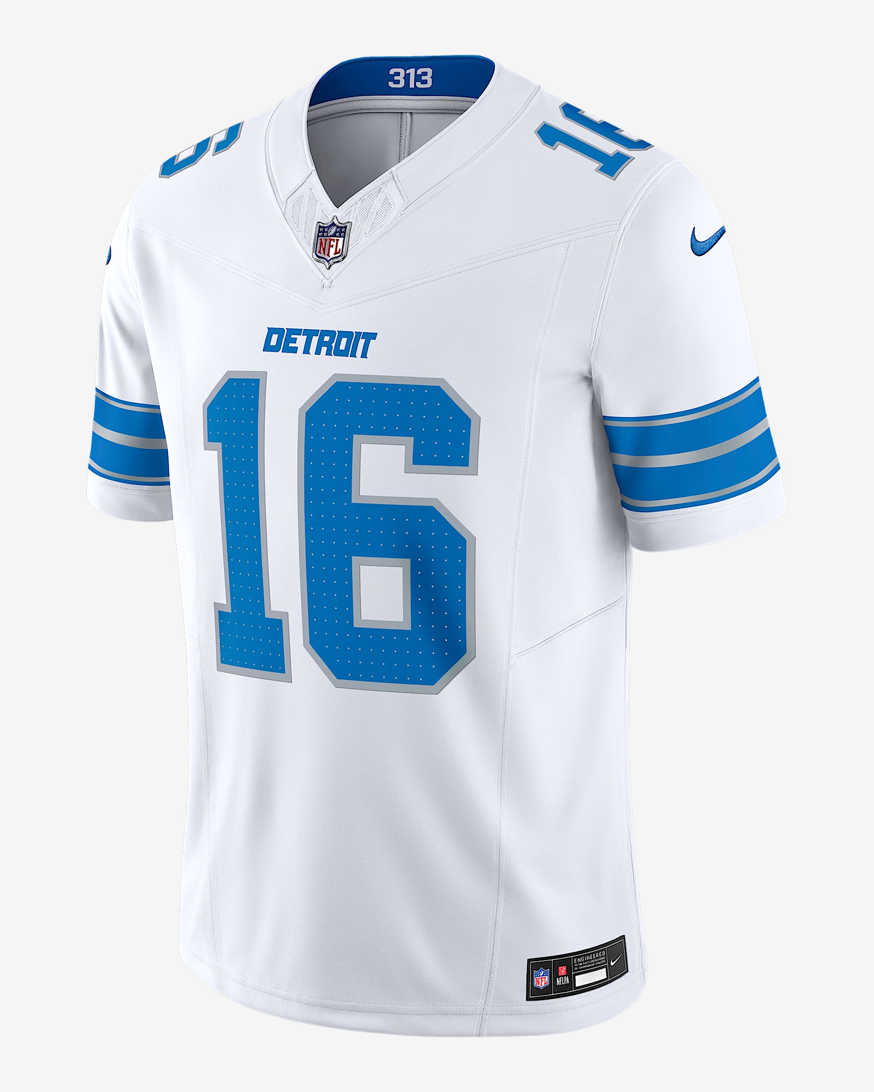 Jared Goff Detroit Lions Men's Nike Dri-FIT NFL Limited Jersey - White