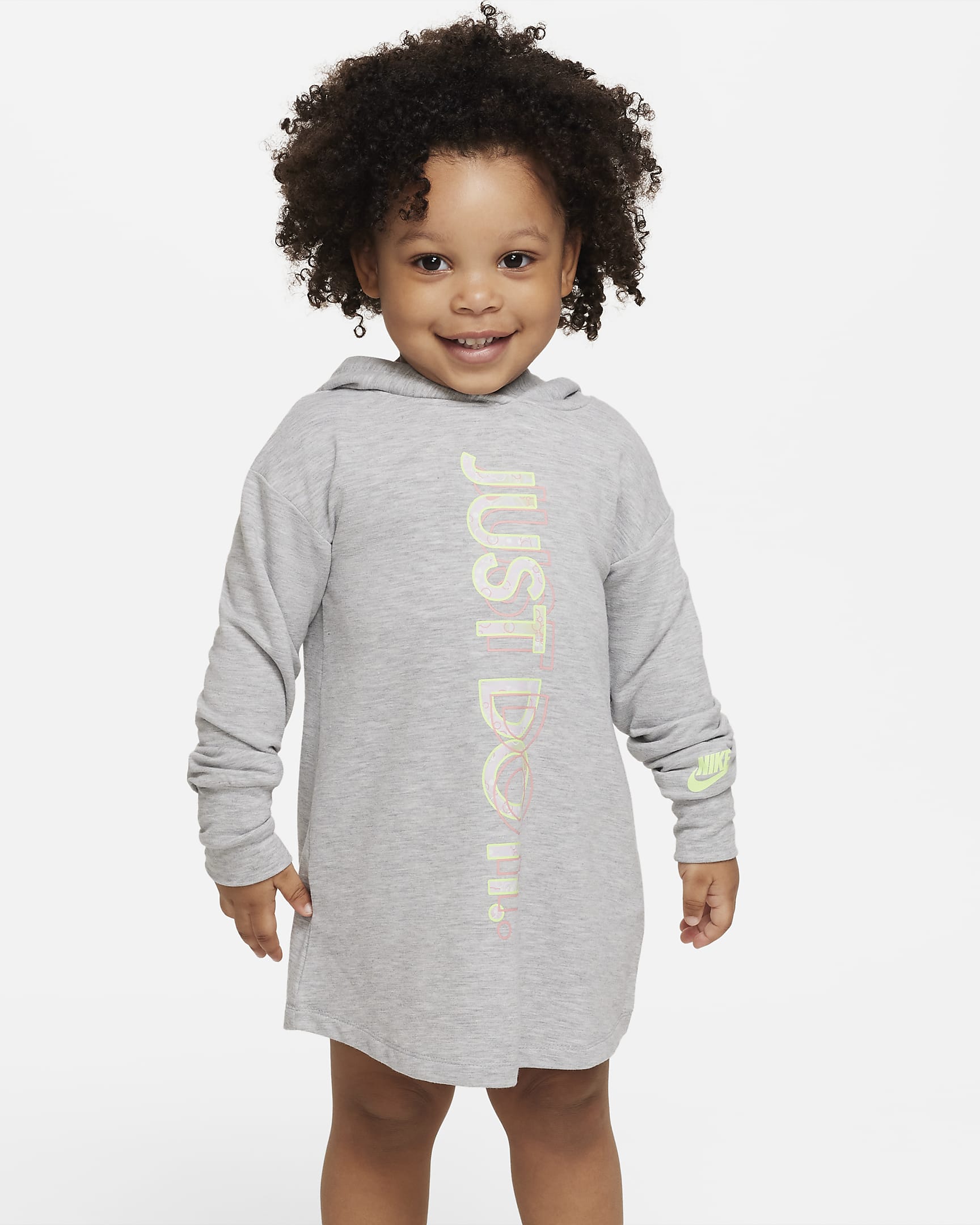 Nike Toddler Dream Chaser Hooded Dress - Light Smoke Grey