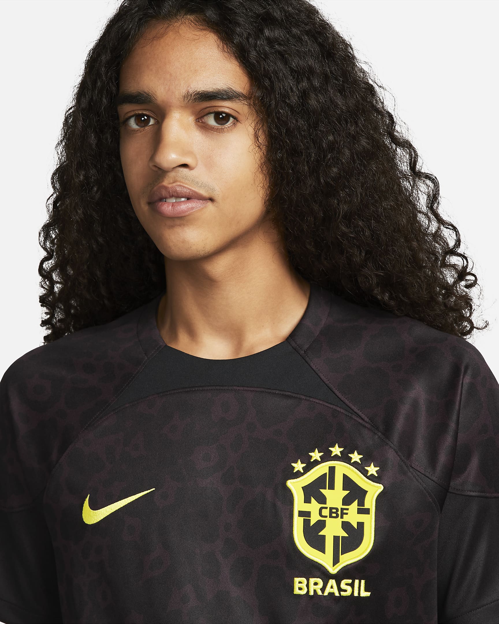 Brazil 2022/23 Stadium Goalkeeper Men's Nike Dri-FIT Short-Sleeve ...