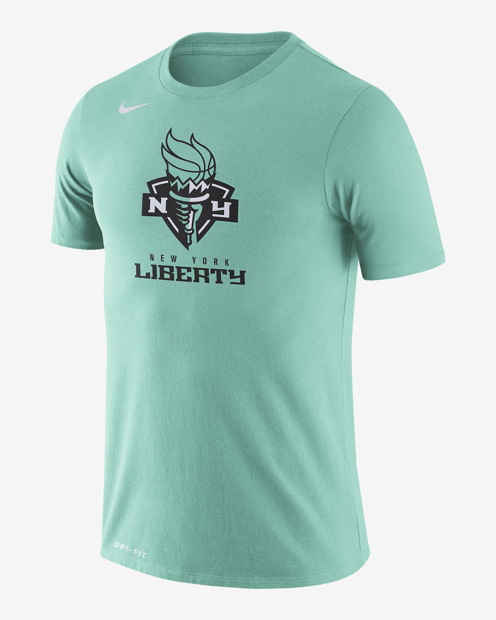 Playera Nike Dri-FIT WNBA New York Liberty Logo - Menta