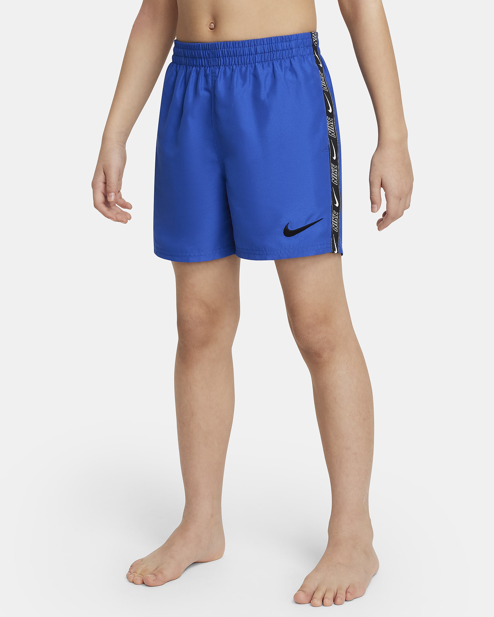 Nike Volley zwembroek voor jongens (10 cm) - Game Royal/Zwart