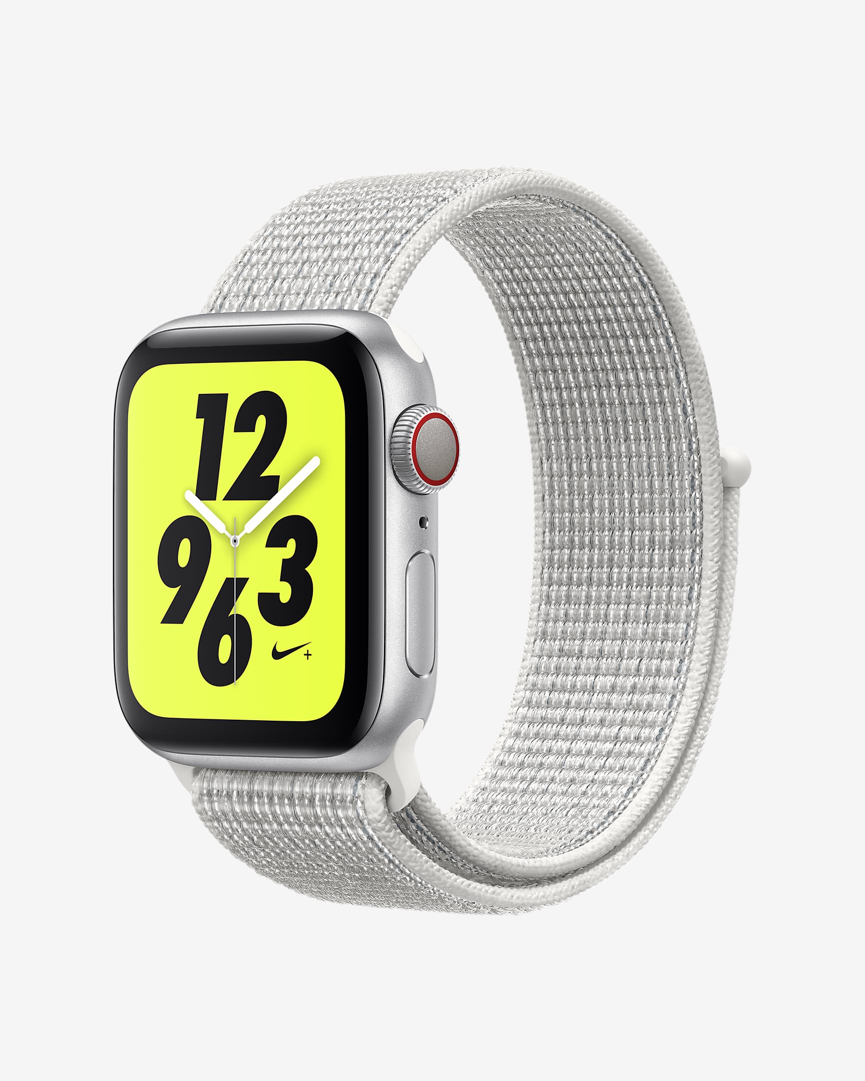 Apple Watch Nike+ Series 4 (GPS + Cellular) with Nike Sport Loop Open ...