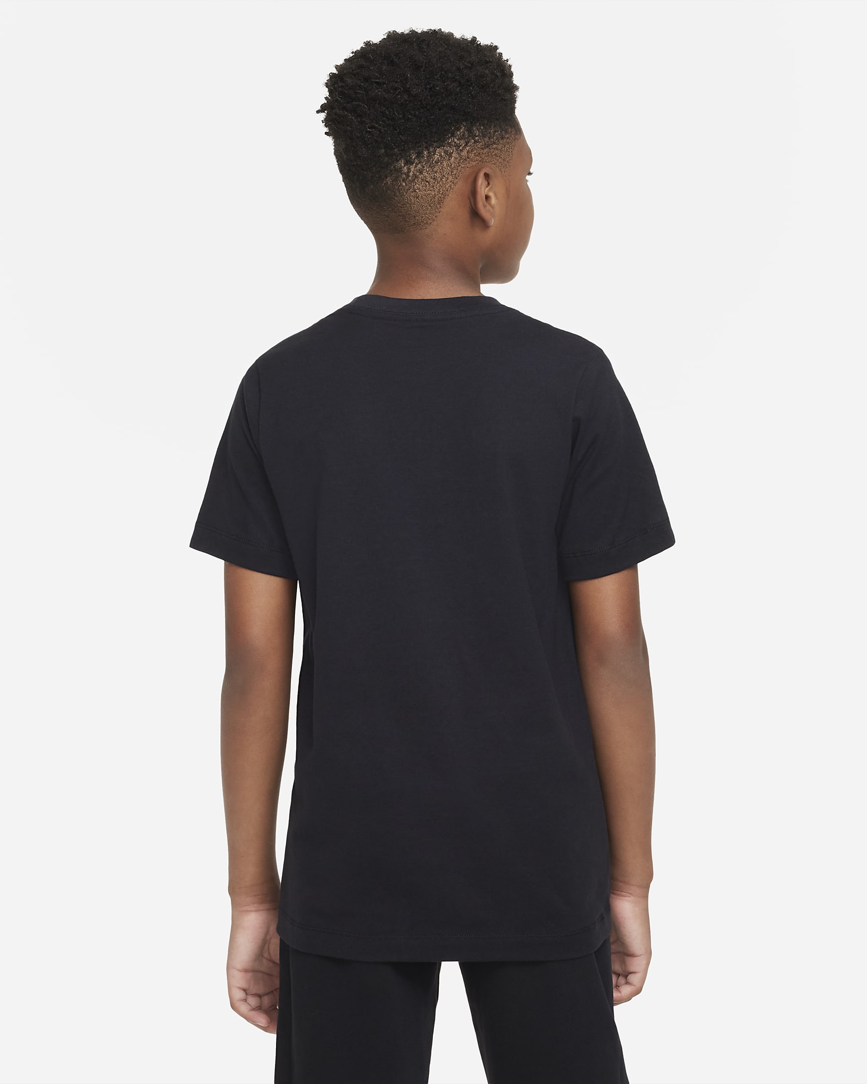 Nike Sportswear T-Shirt für ältere Kinder (Jungen) - Schwarz/Weiß