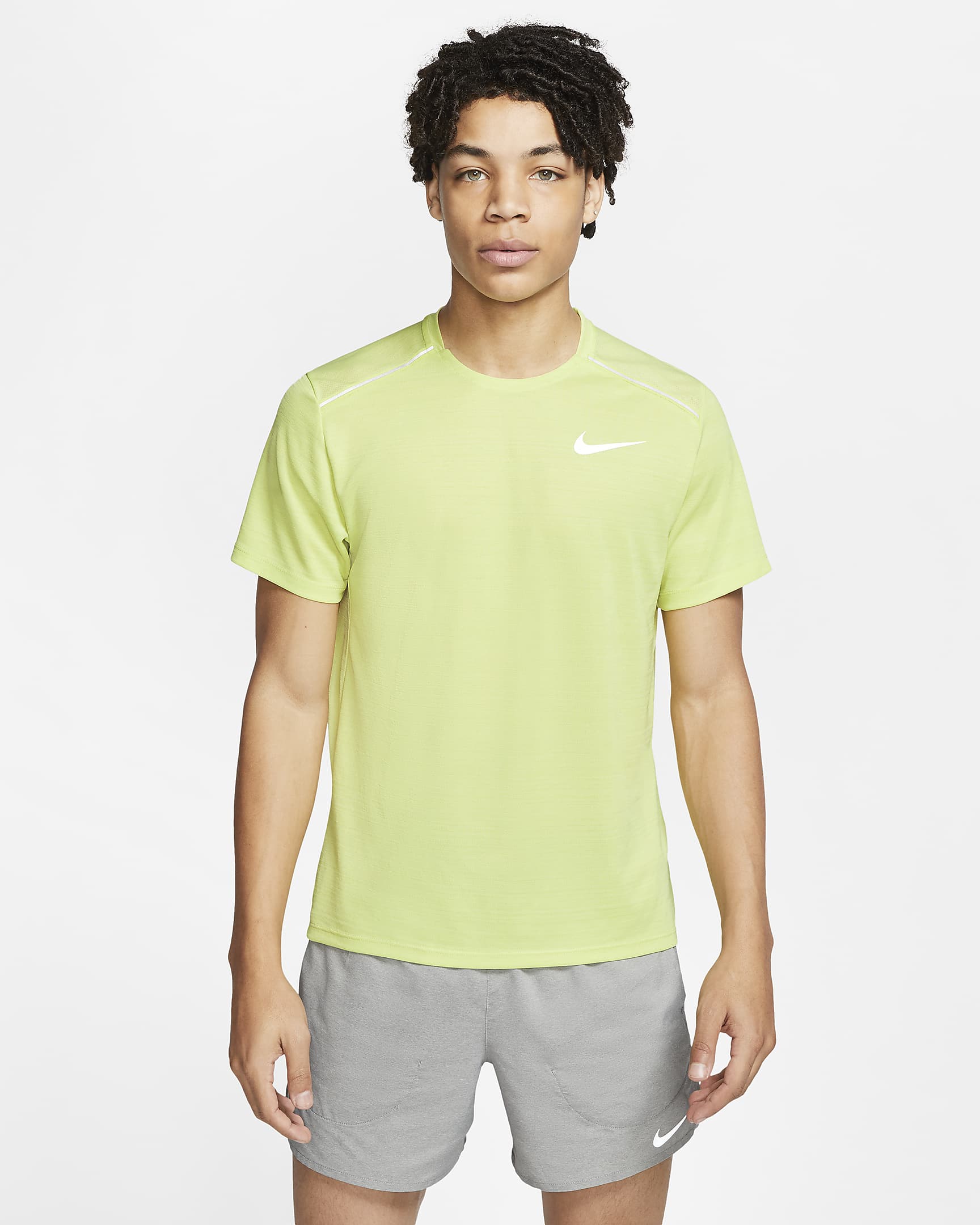 Nike Dri-FIT Miler Men's Short-Sleeve Running Top. Nike.com