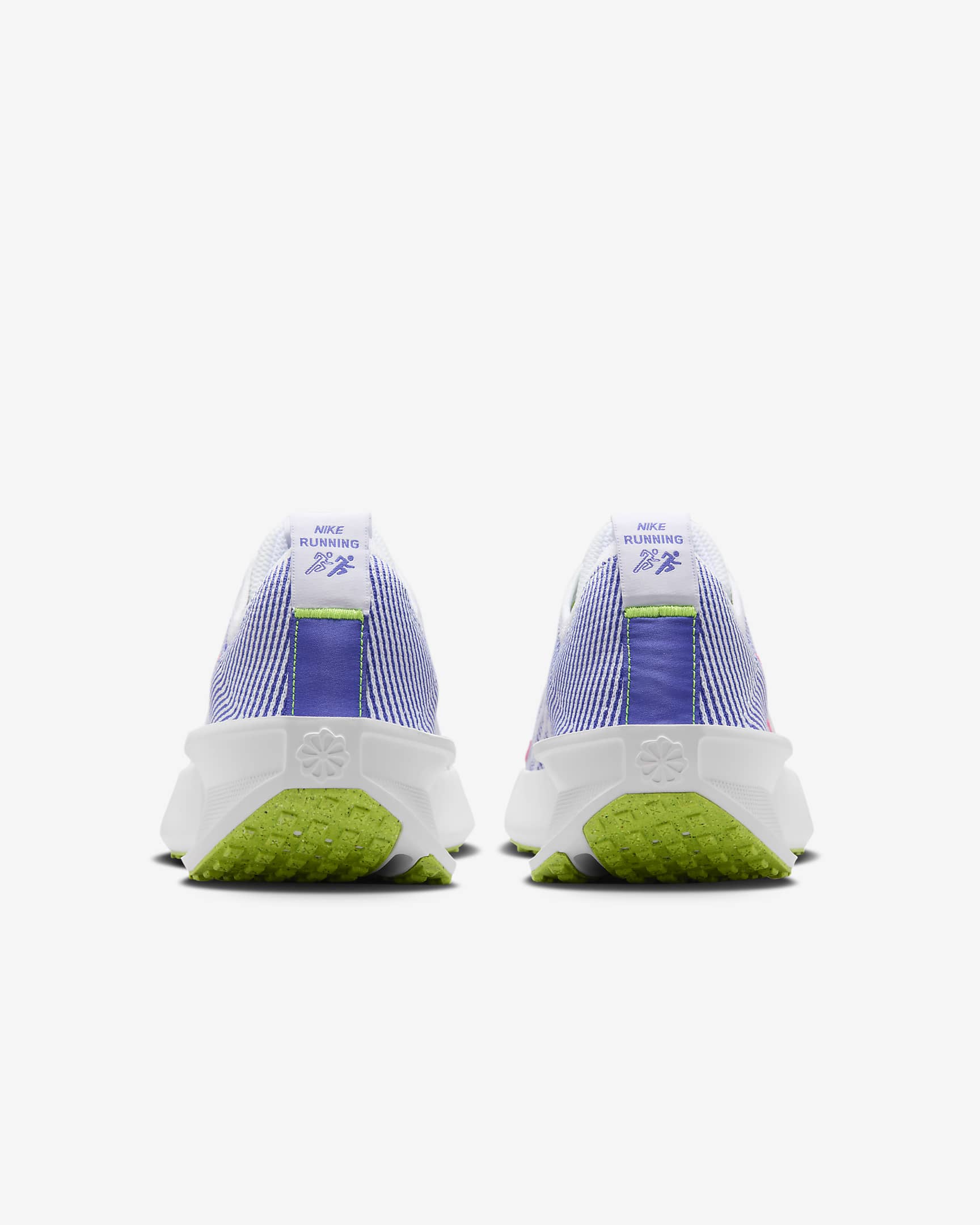 Tenis de correr en pavimento para mujer Nike Interact Run - Blanco/Azul astronómico/Volt/Hiperrosa