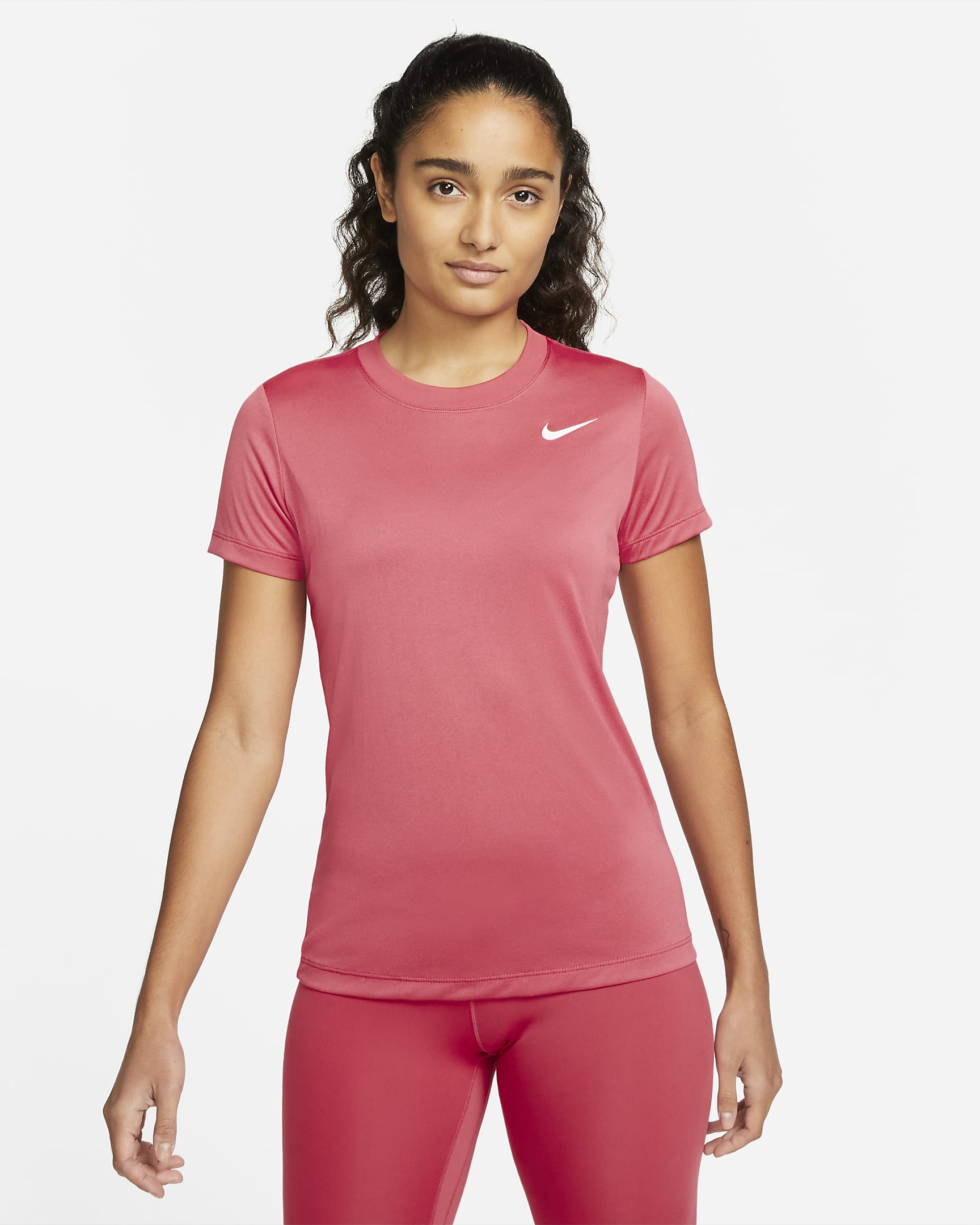 Playera de entrenamiento para hombre Nike Legend - Rosa arcaico/Blanco