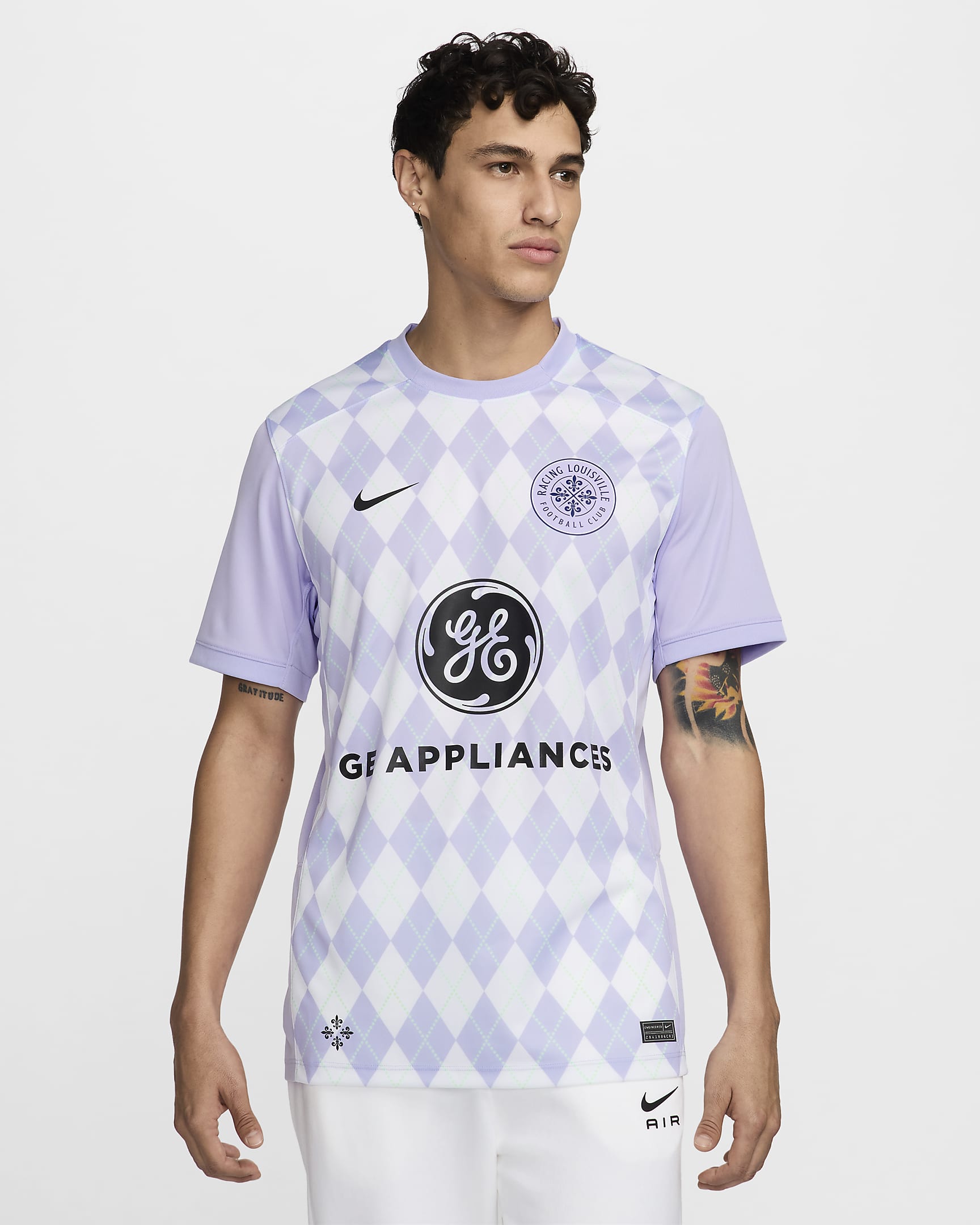 Racing Louisville FC 2024 Stadium Primary Men's Nike Dri-FIT NWSL Replica Jersey - Lavender Mist