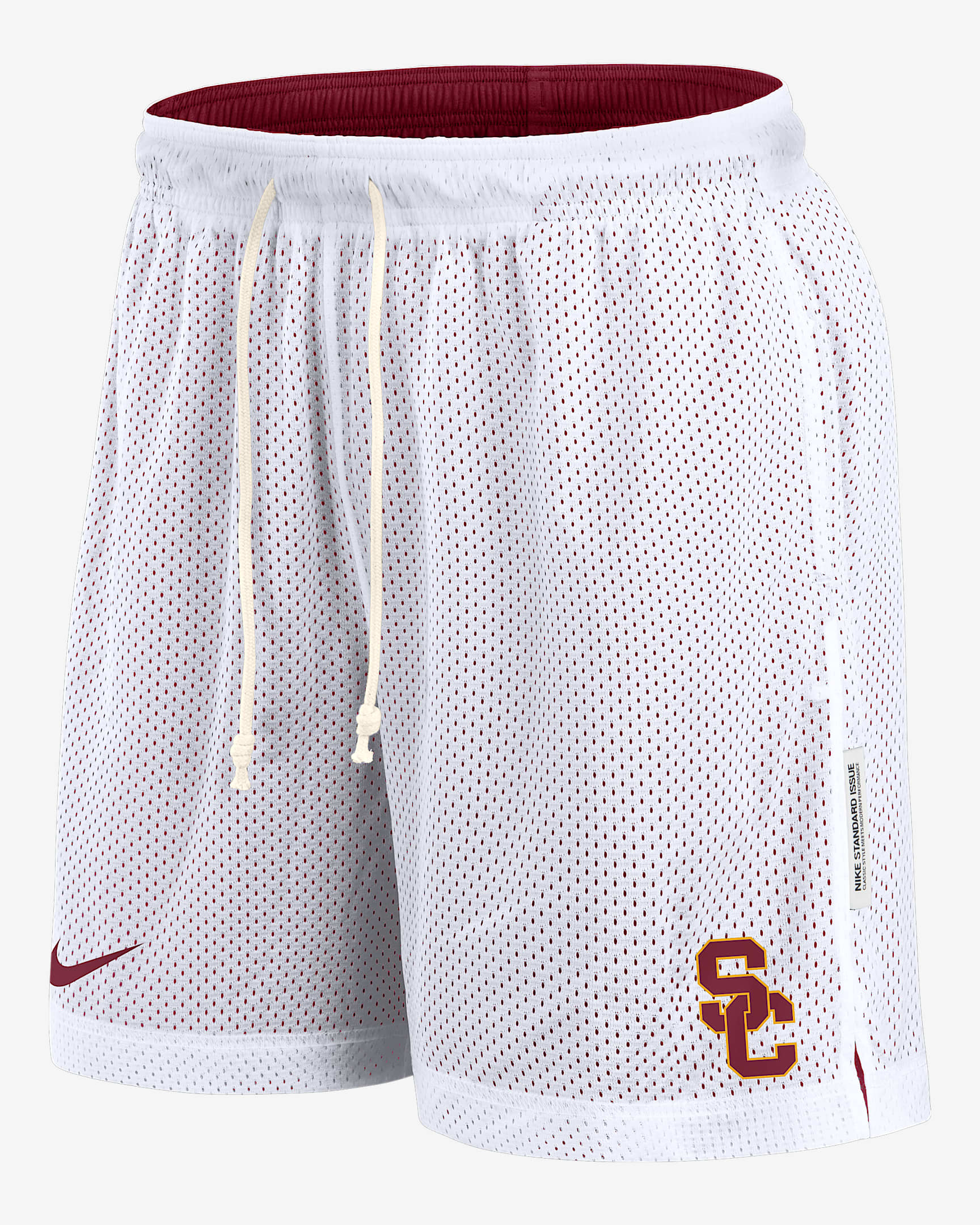 USC Trojans Primetime Reversible Men's Nike Dri-FIT College Shorts - White