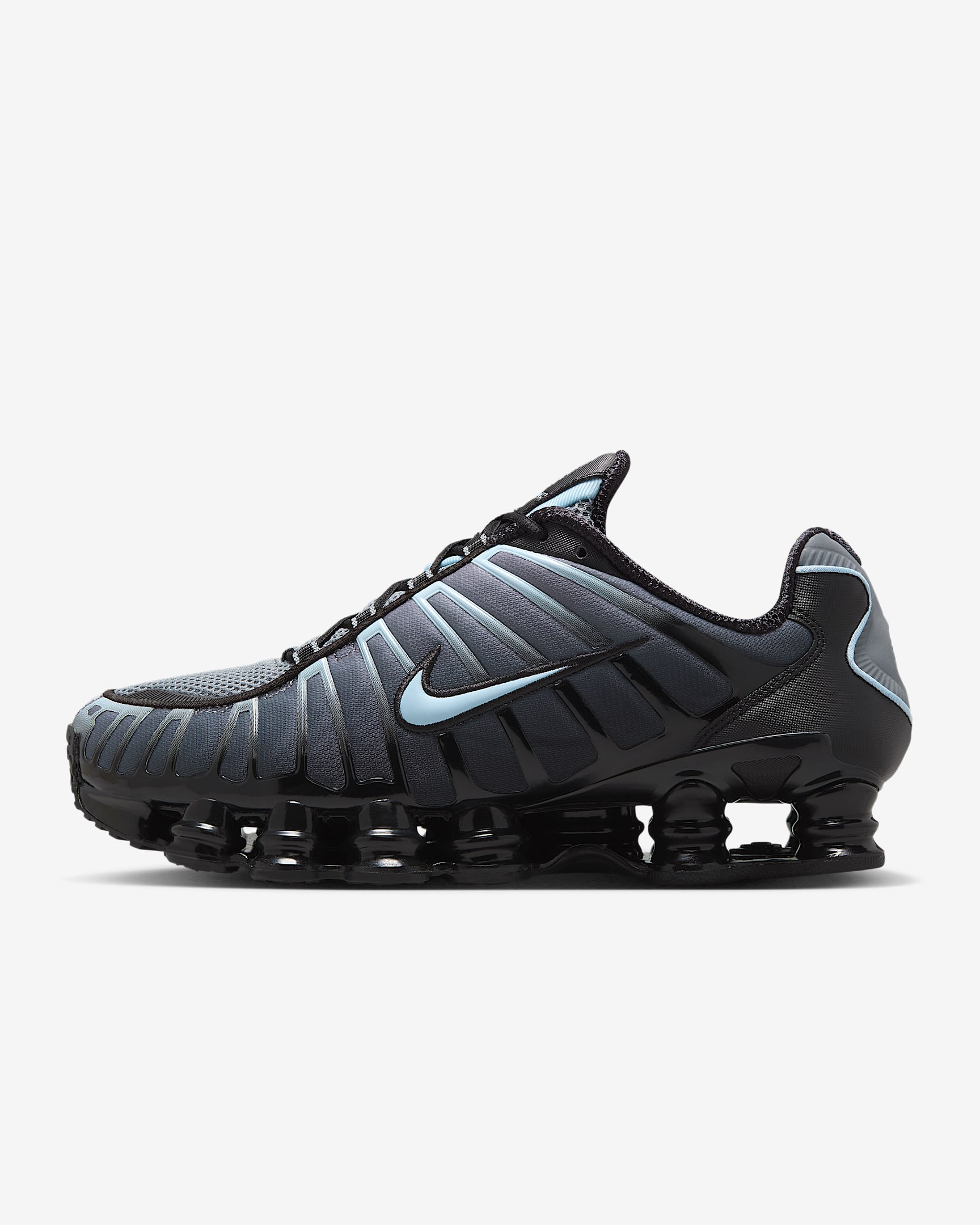 Buty męskie Nike Shox TL - Czerń/Cool Grey/Celestine Blue
