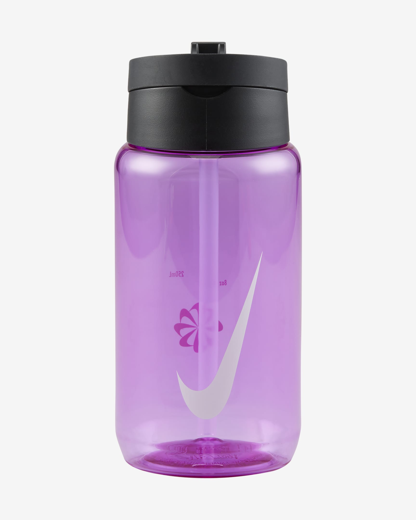 Nike Recharge Tritan Straw Bottle 473ml (approx.) - Fire Pink/Black/White