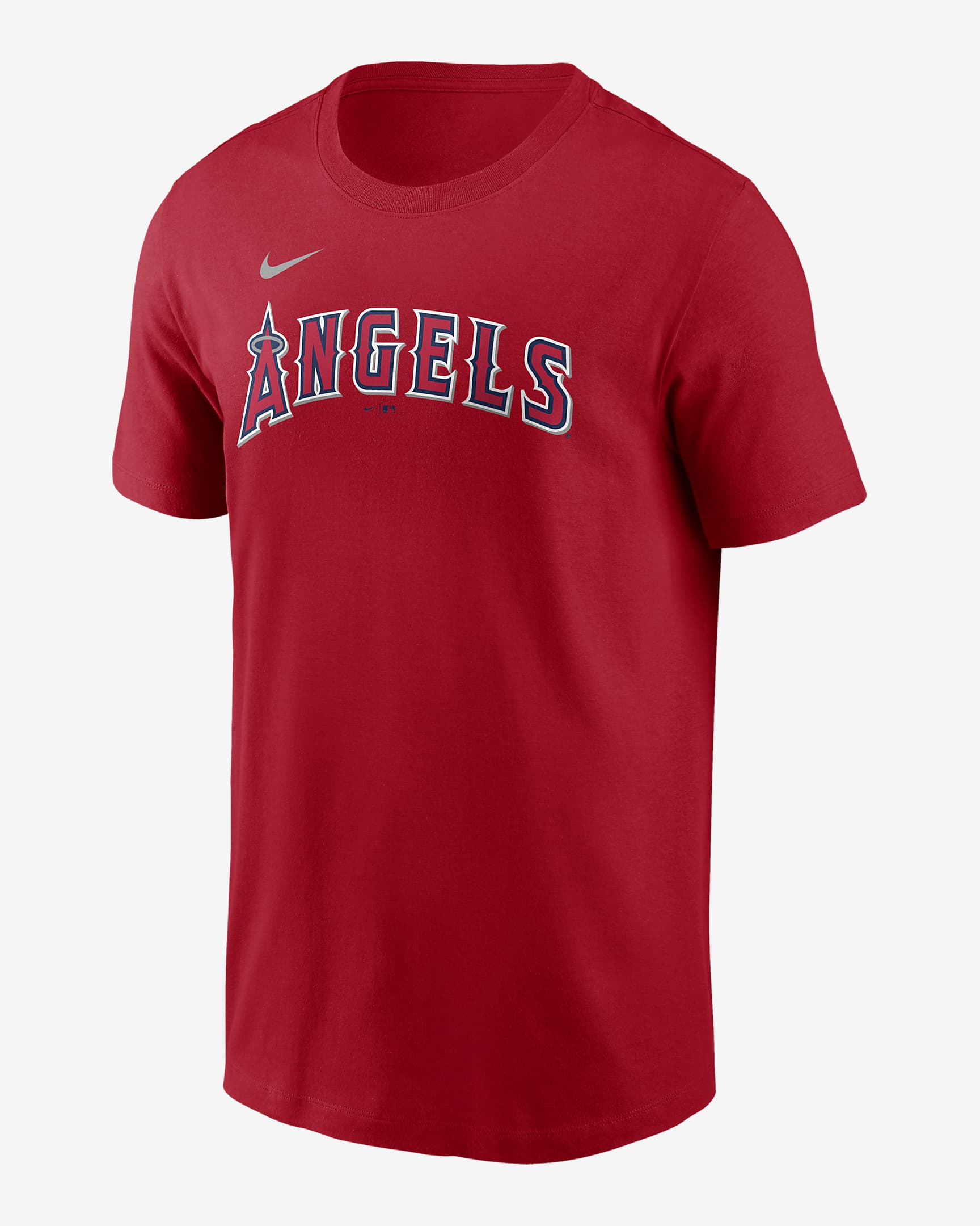 Mike Trout Los Angeles Angels Fuse Men's Nike MLB T-Shirt - Red