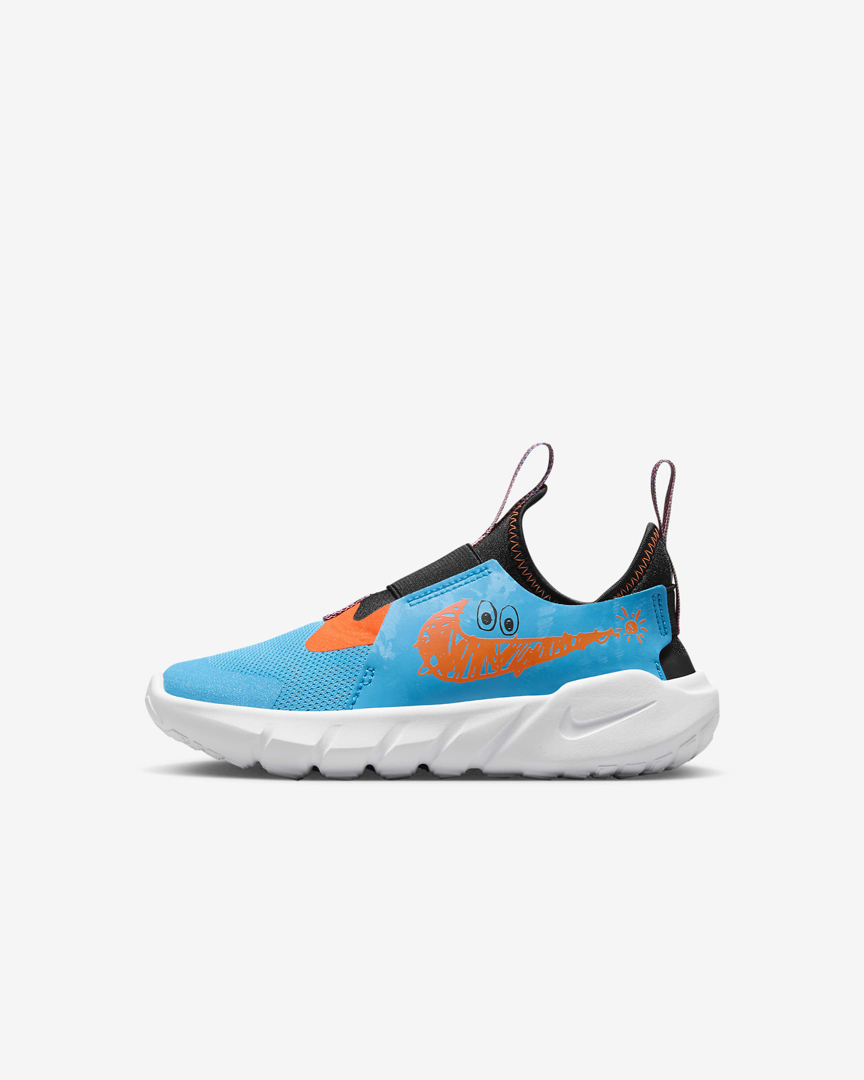 nike flex runner orange