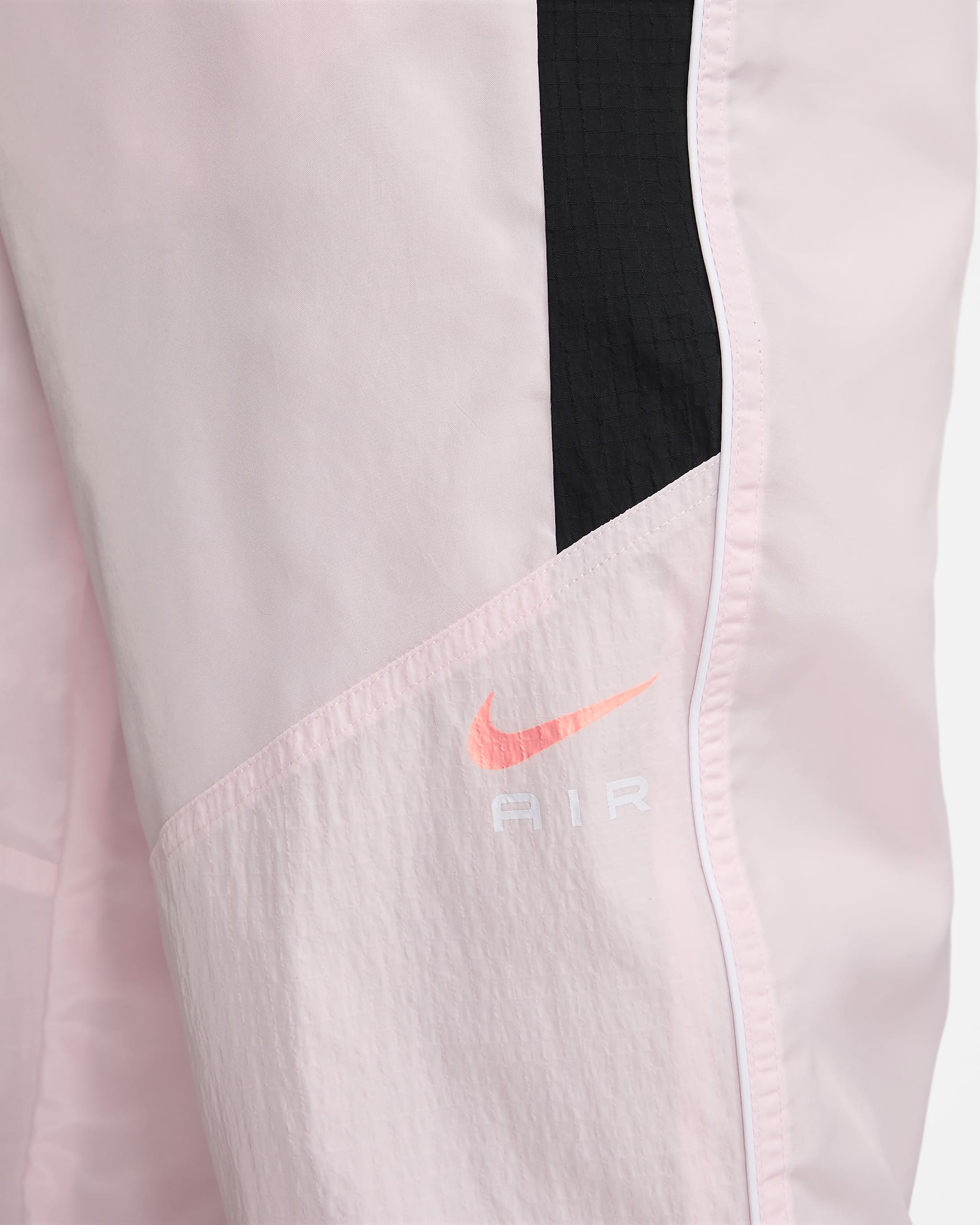 Nike Air Men's Woven Trousers - Pink Foam/Black