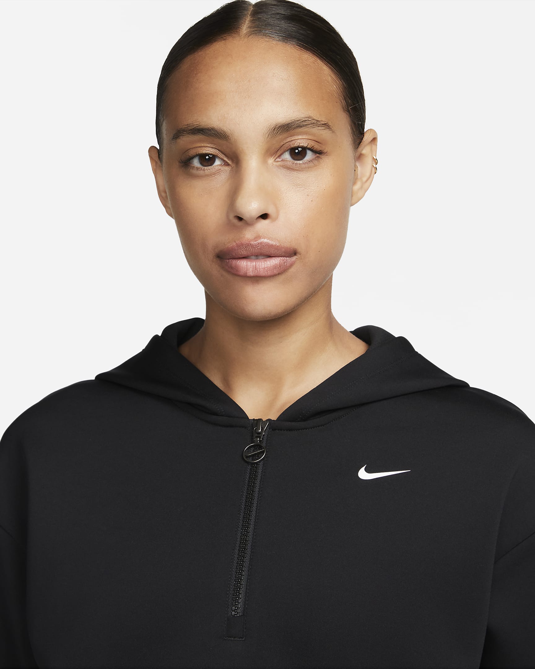 Nike Dri-FIT Women's Graphic 1/2-Zip Training Hoodie. Nike AU