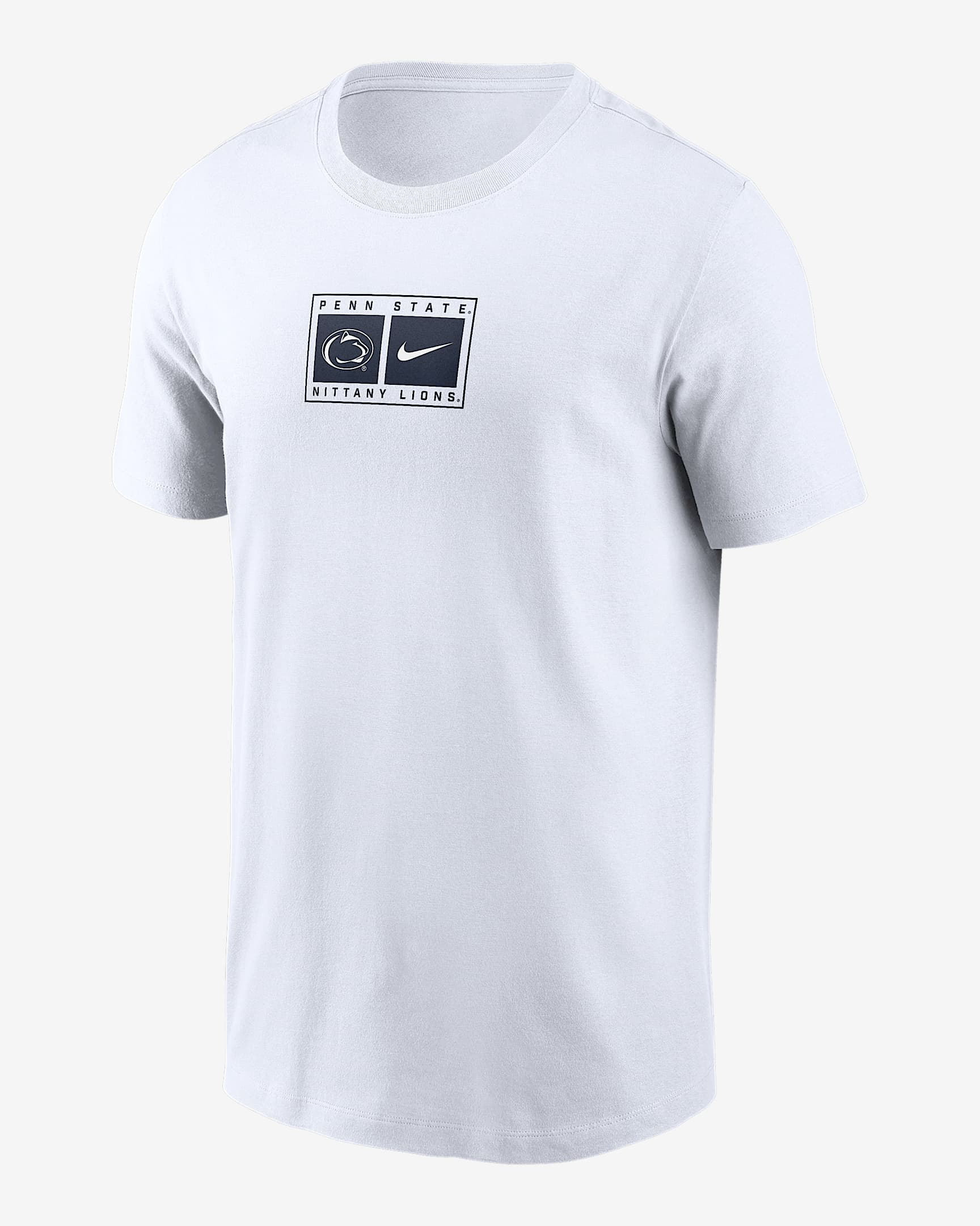 Penn State Campus Logo Swoosh Men's Nike College T-Shirt - White