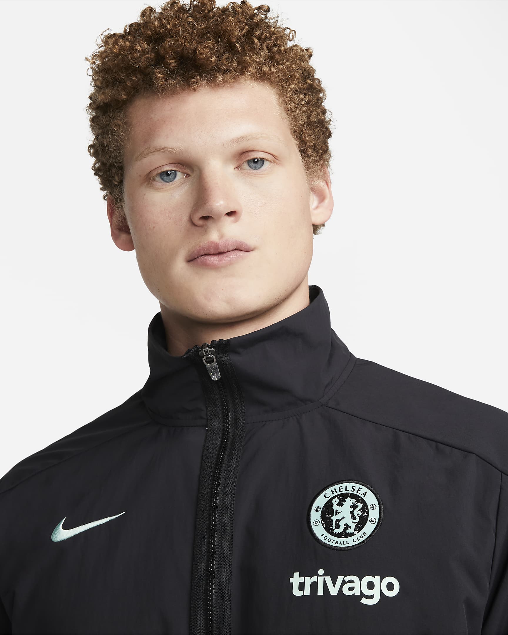 Chelsea F.C. Revival Third Men's Nike Football Woven Jacket. Nike HR