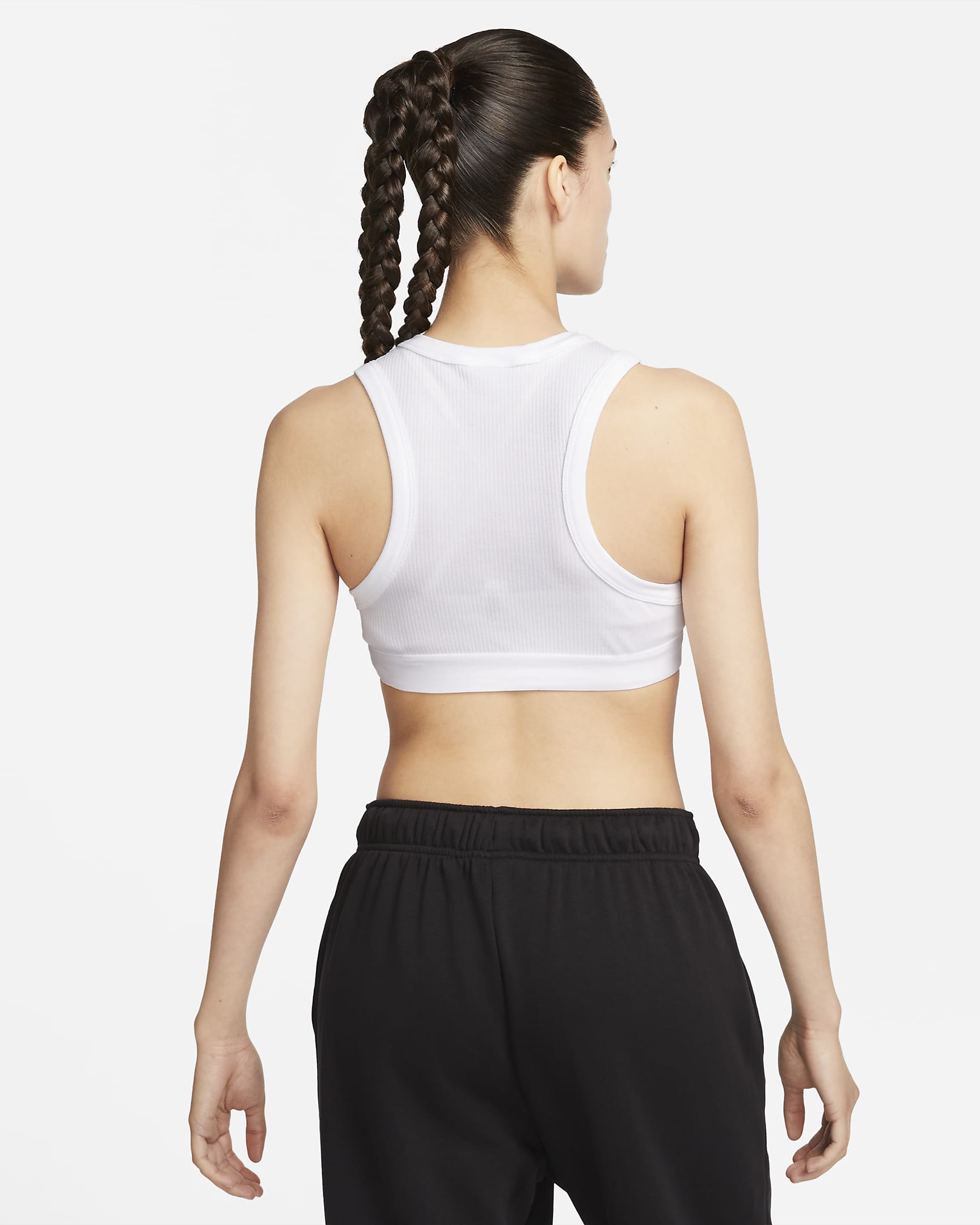 cropped nike tank