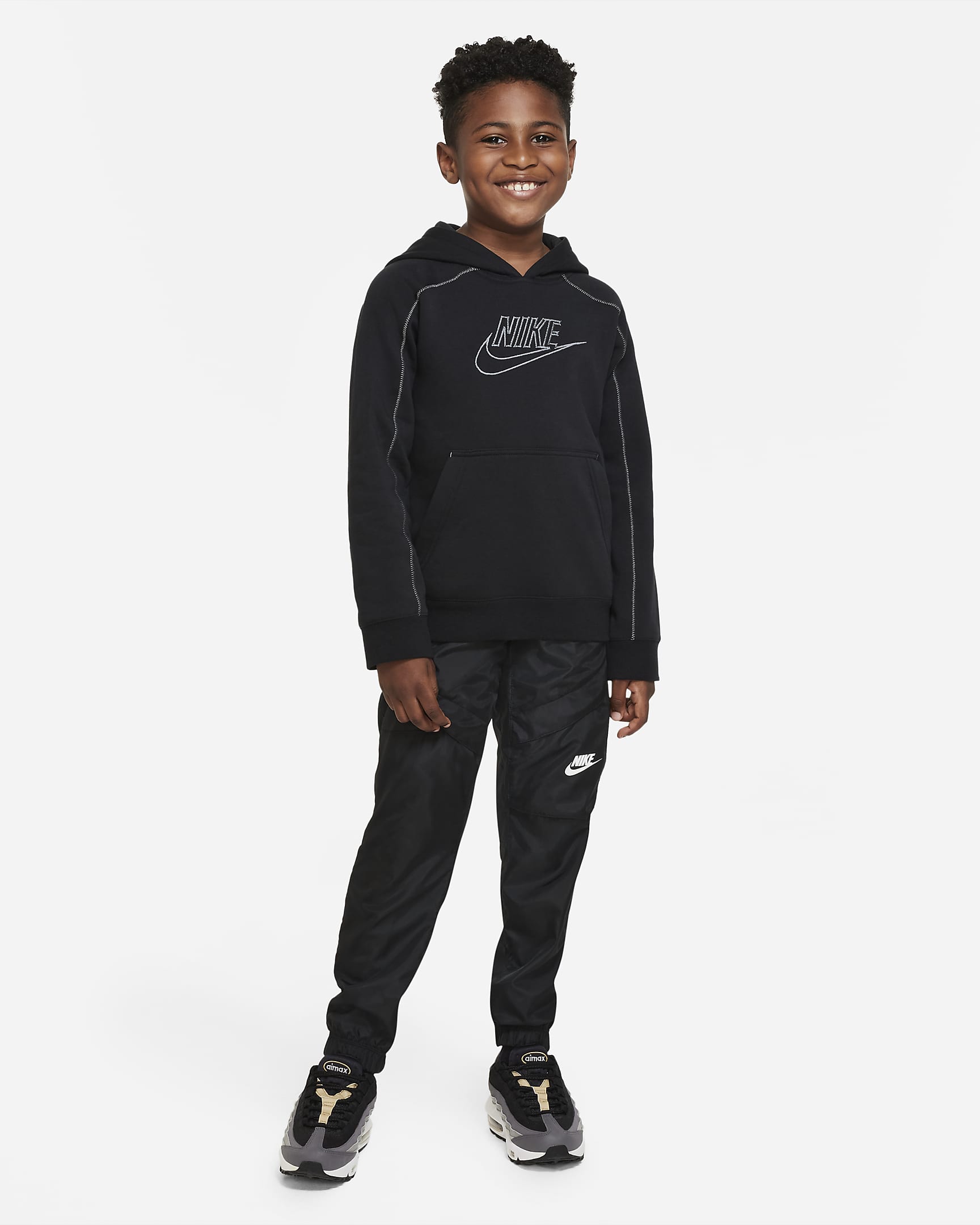 Nike Sportswear Big Kids' (Boys') Pullover Hoodie. Nike.com