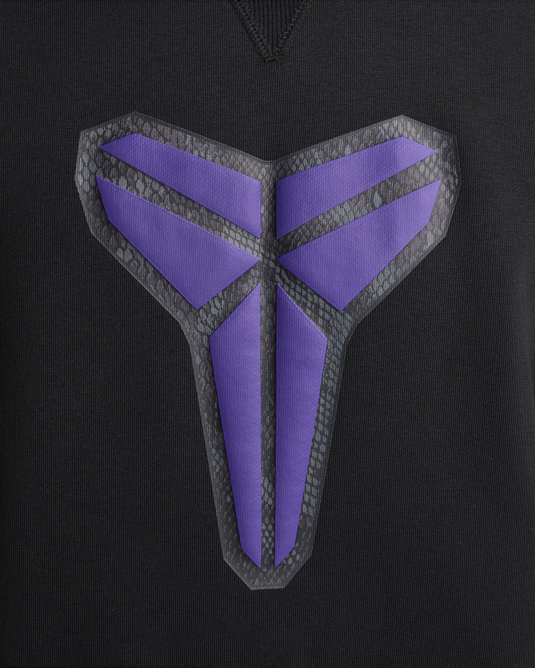 Kobe 男款 Dri-FIT Standard Issue 套頭籃球連帽上衣 - 黑色/Field Purple