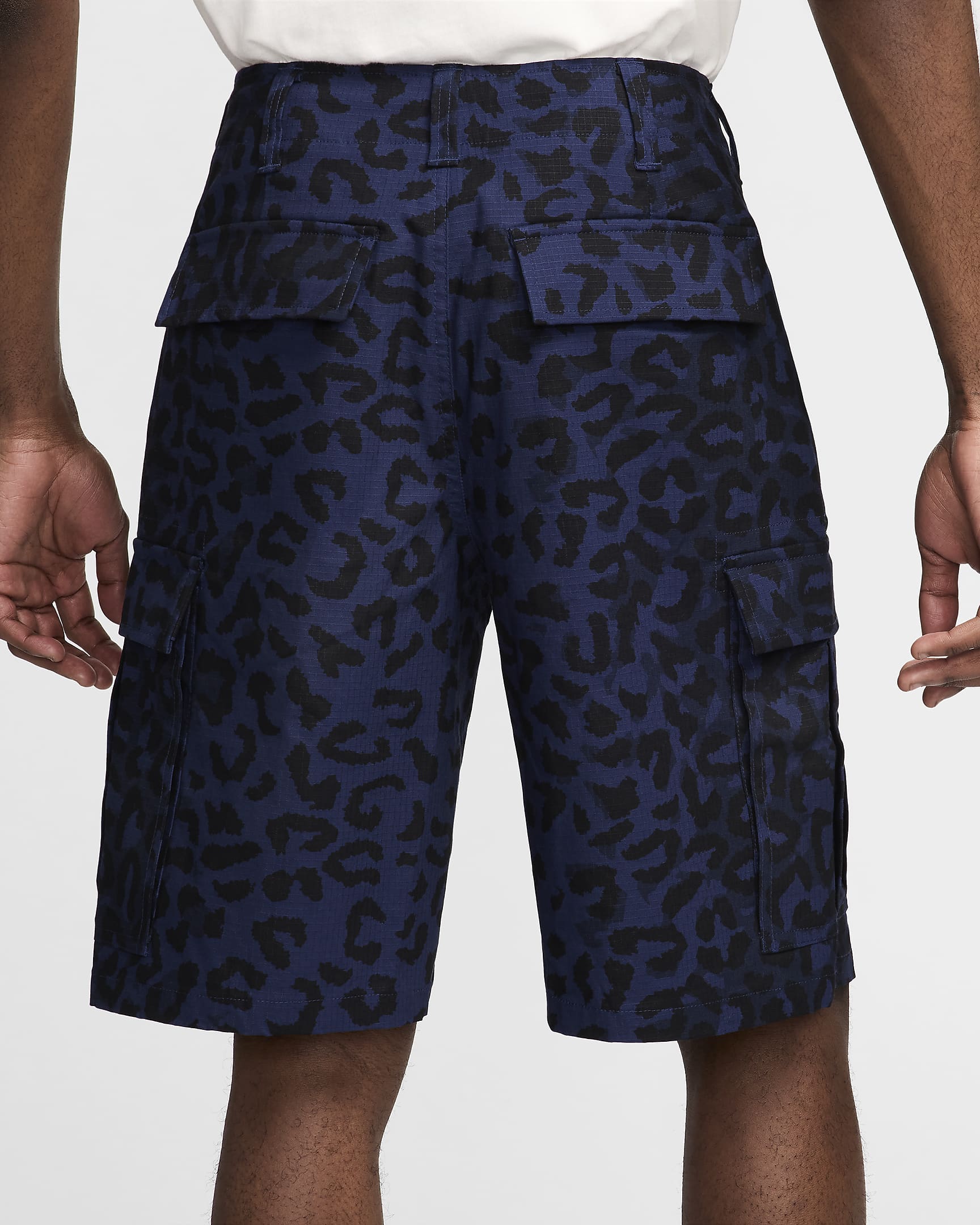 Nike SB Kearny Shorts mit durchgehendem Print für Herren - Midnight Navy