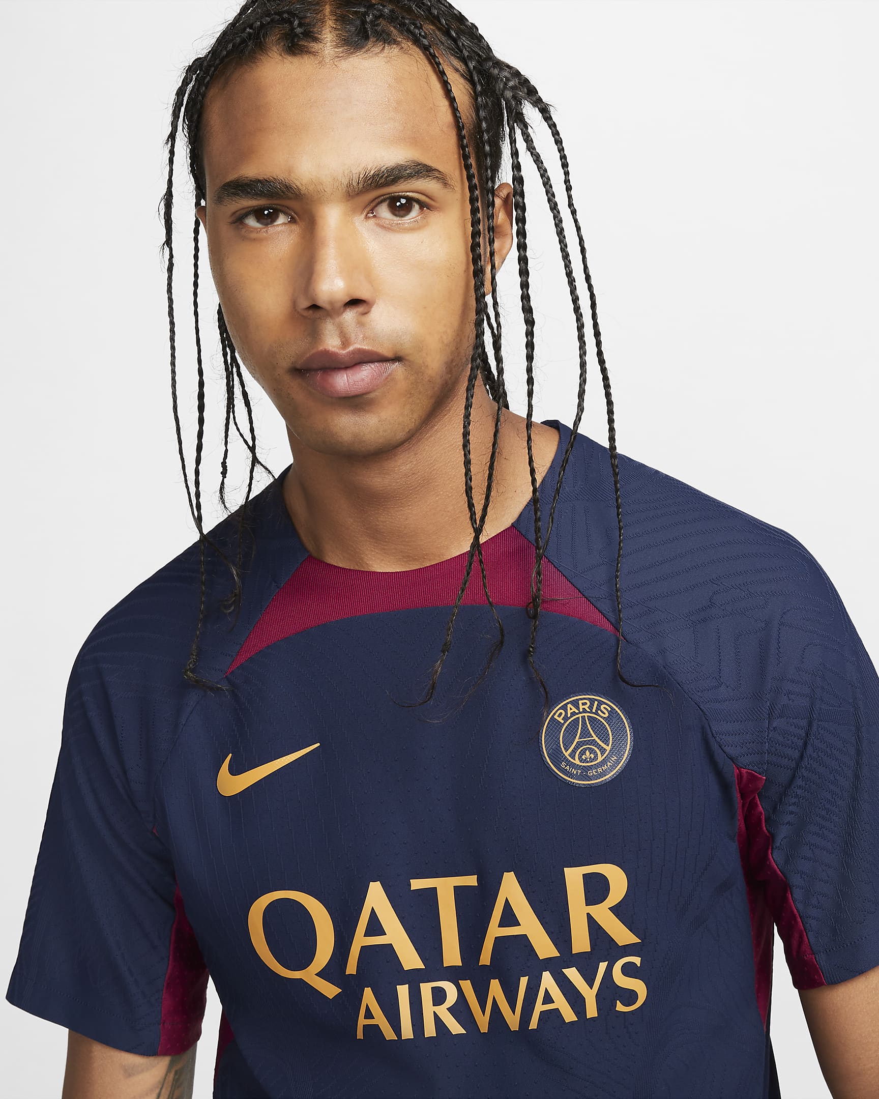 Paris SaintGermain Strike Elite Men's Nike DriFIT ADV Knit Football Top. Nike SI