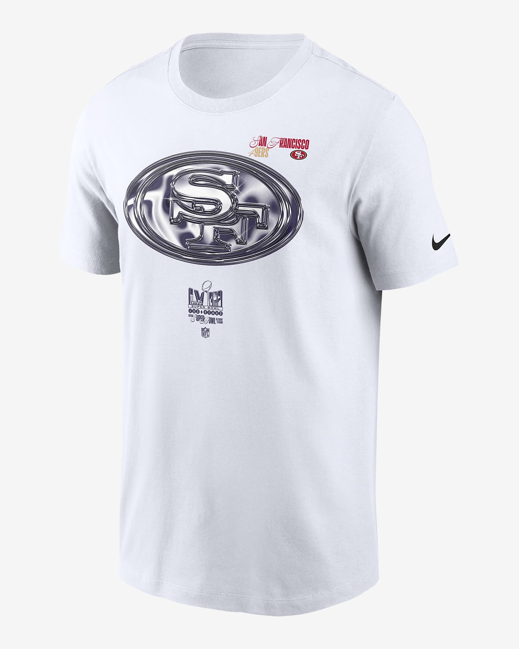 Playera Nike de la NFL para hombre San Francisco 49ers Super Bowl LVIII ...