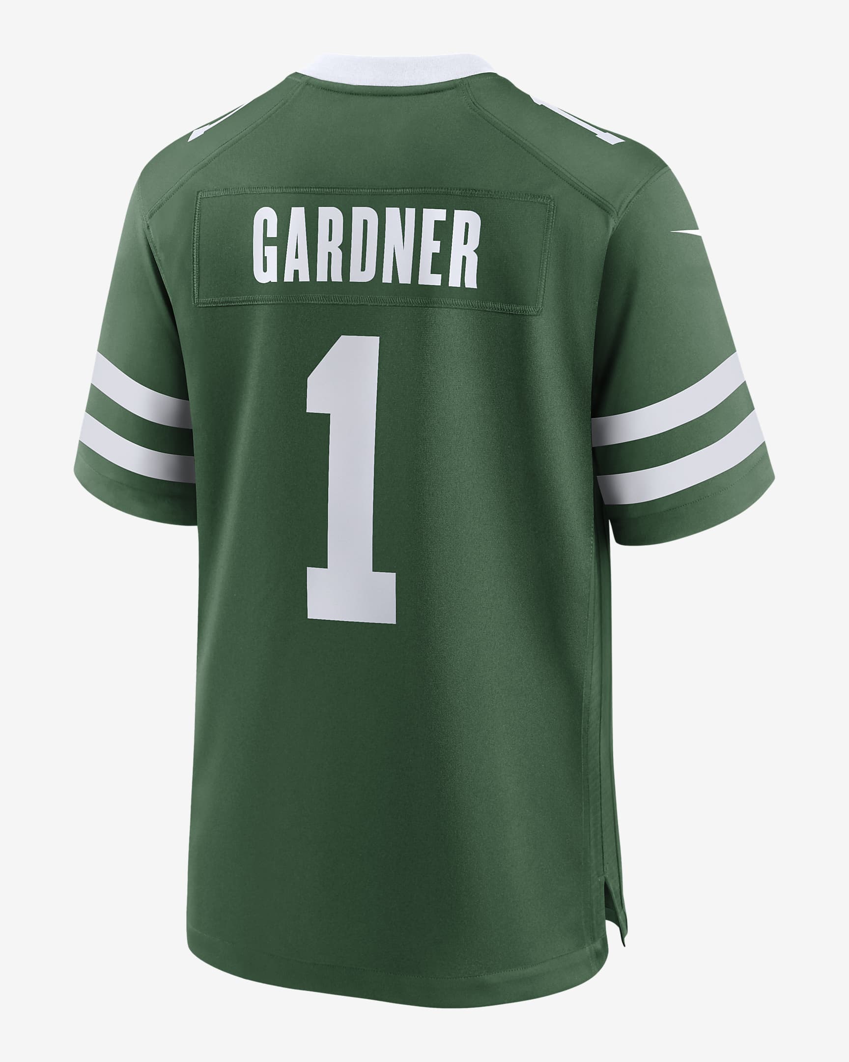 Jersey de fútbol americano Nike de la NFL Game para hombre Sauce Gardner New York Jets - Verde