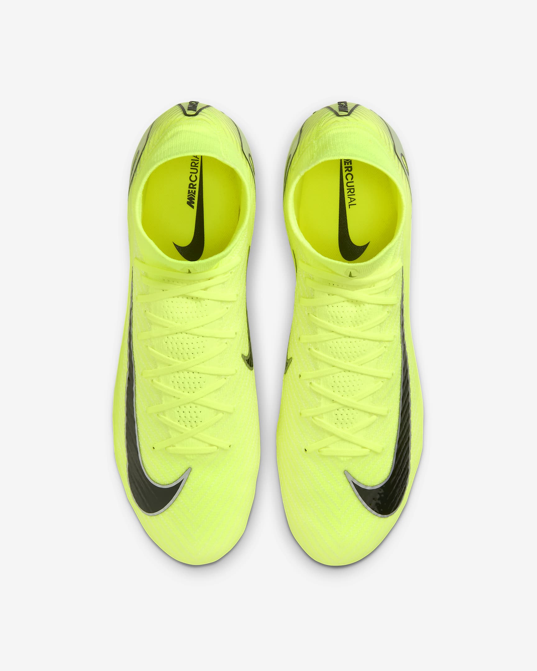 Nike Mercurial Superfly 10 Elite FG High-Top Football Boot - Volt/Black