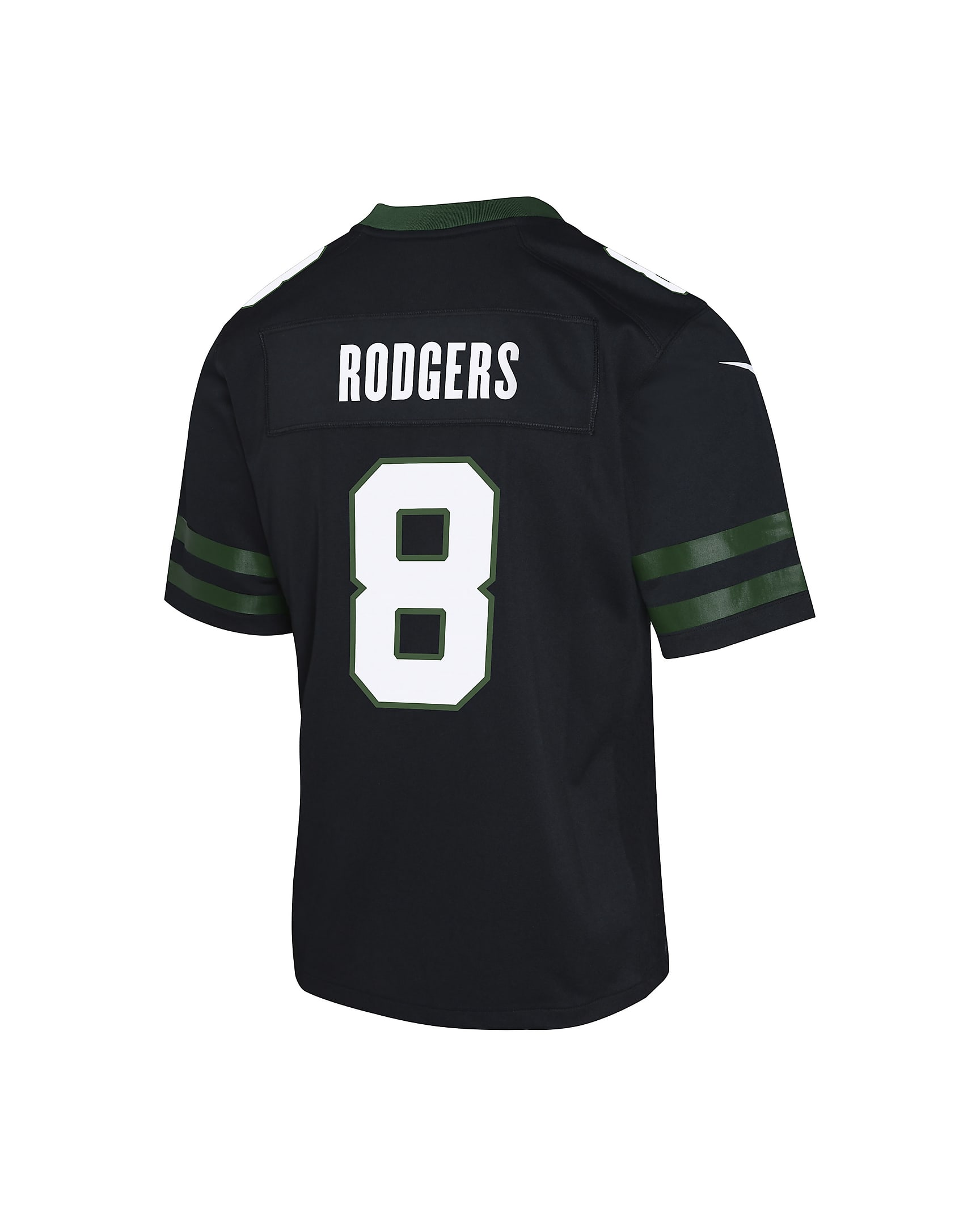 Aaron Rodgers New York Jets Big Kids' Nike NFL Game Jersey - Black