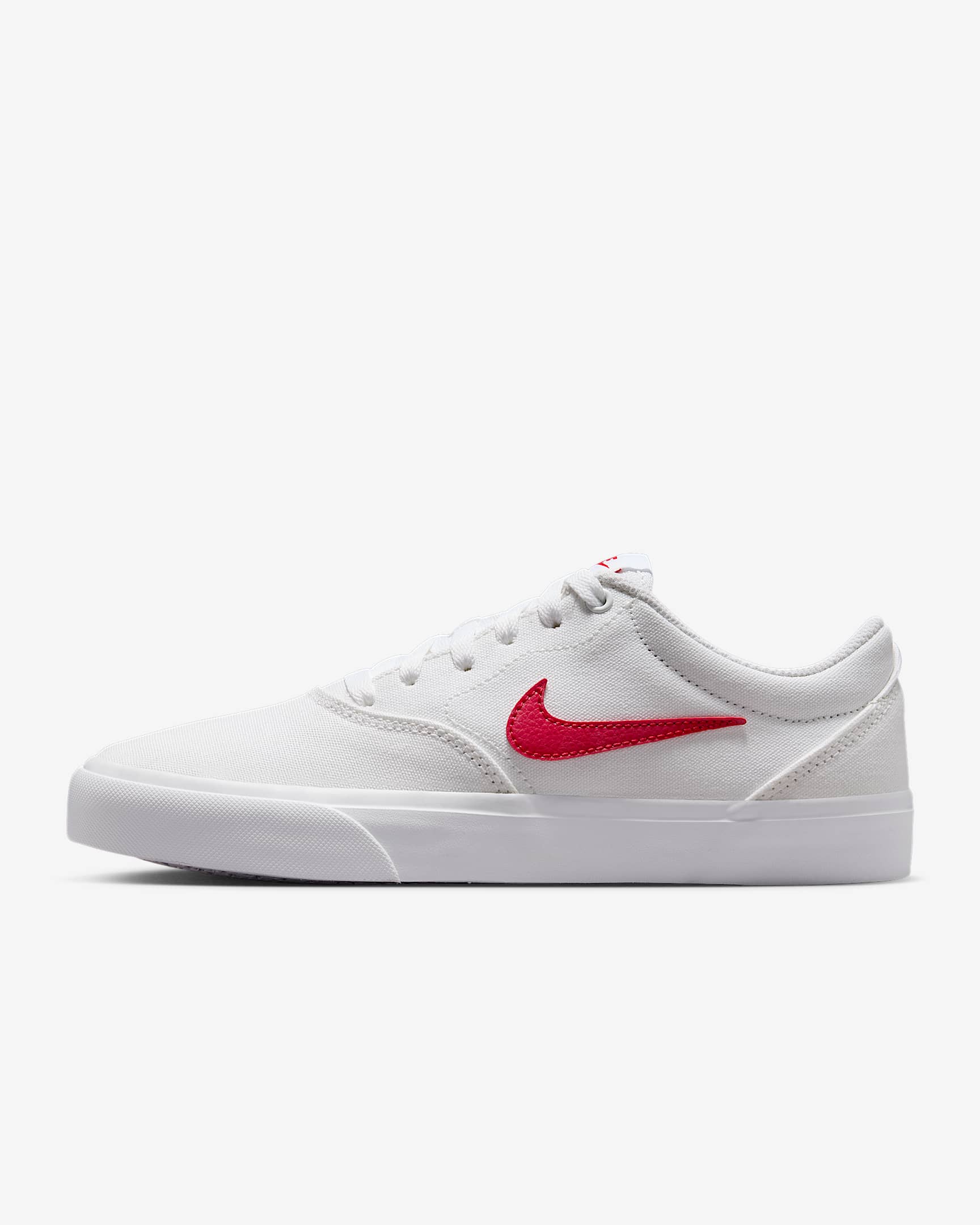 Nike Charge Canvas Women's Shoes - White/Black/University Red