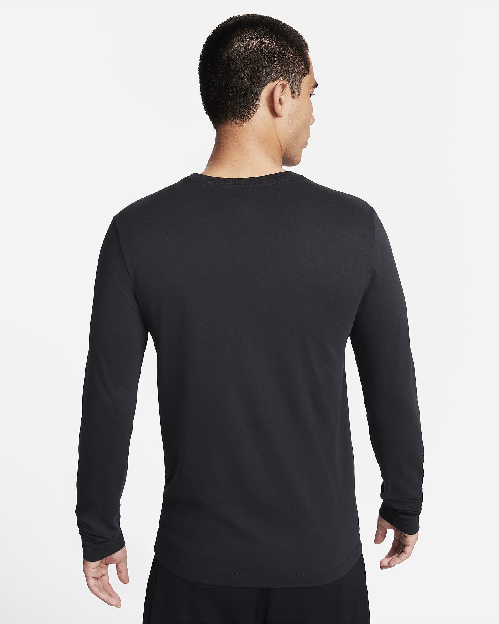 Nike Dri-FIT Men's Long-Sleeve Fitness T-Shirt. Nike JP