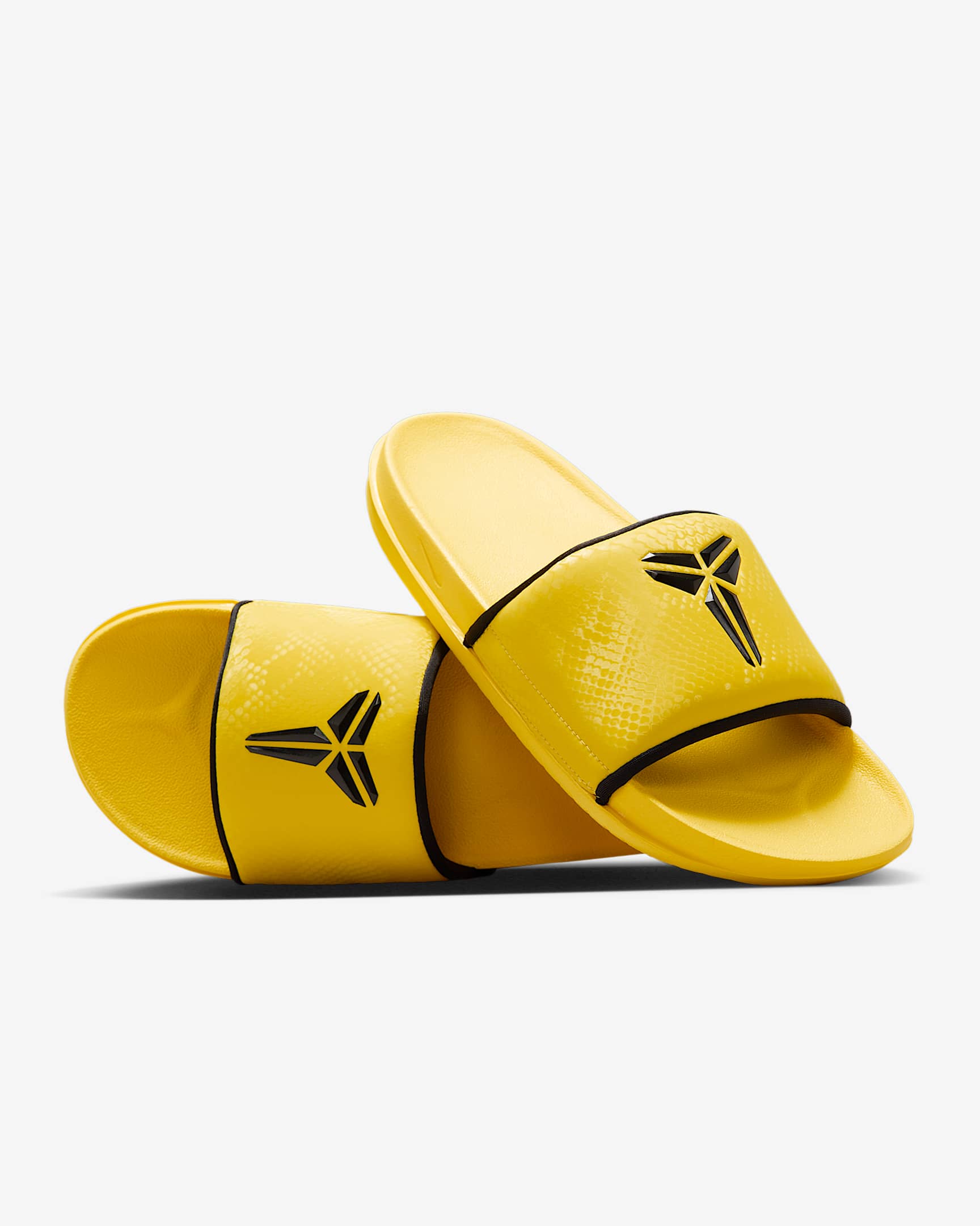 Kobe Offcourt Men's Slides - Lightning/Black