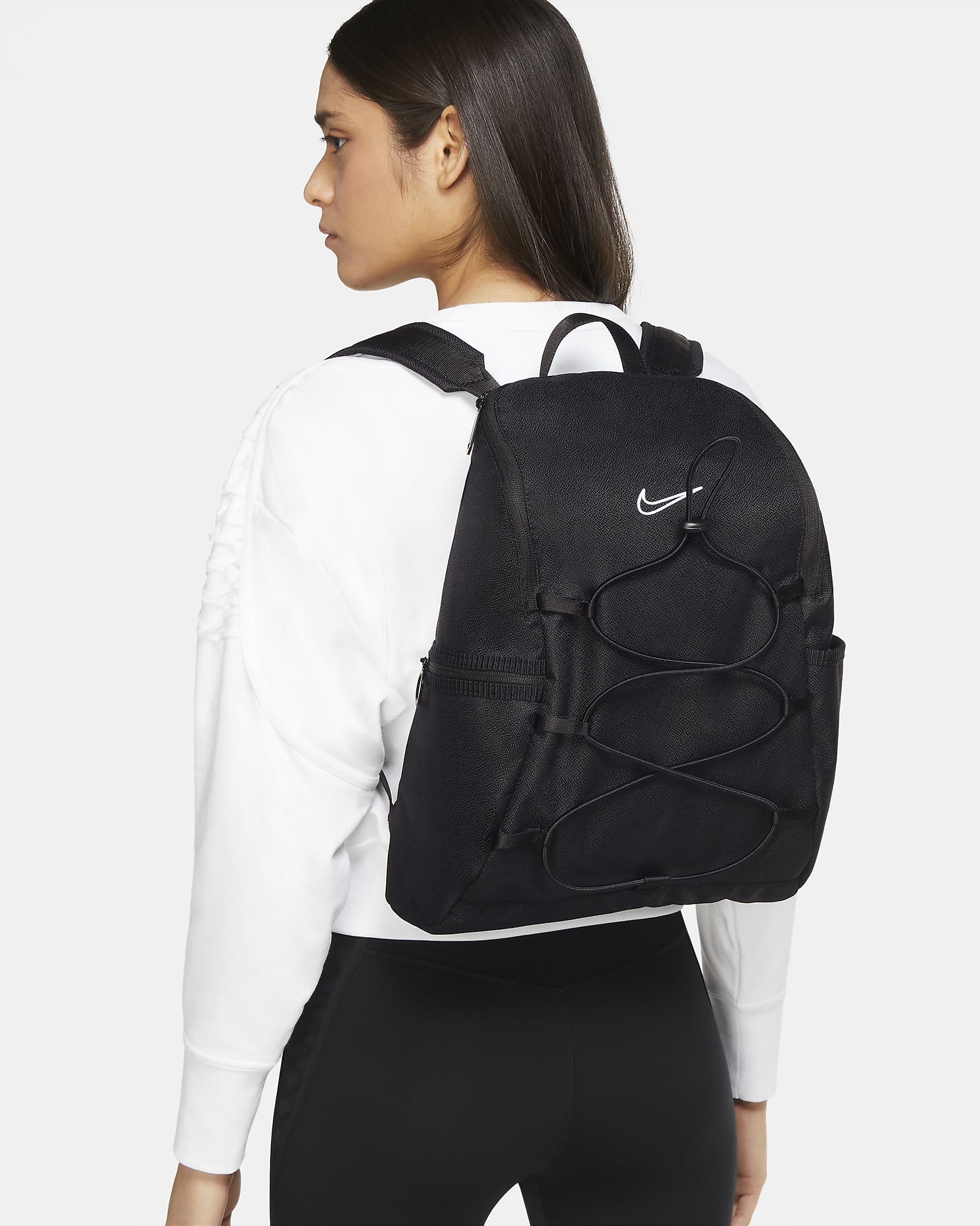 Nike One Women's Training Backpack (16L) - Black/Black/White